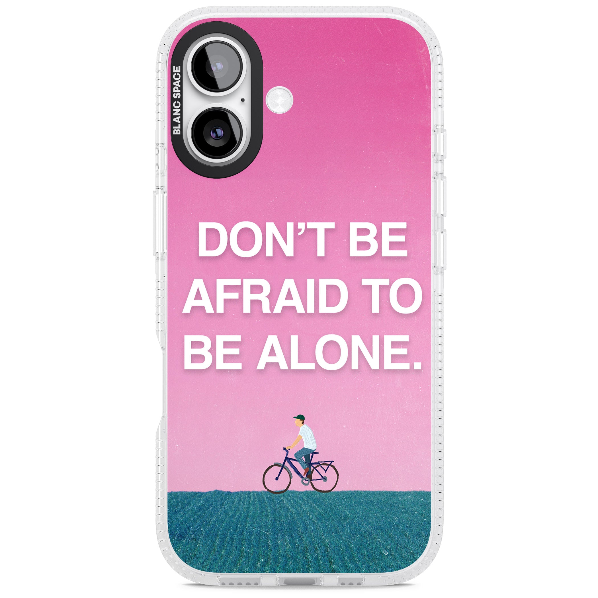 Don'T Be Afraid To Be Alone iPhone 17 Impact Air Clear Phone Case