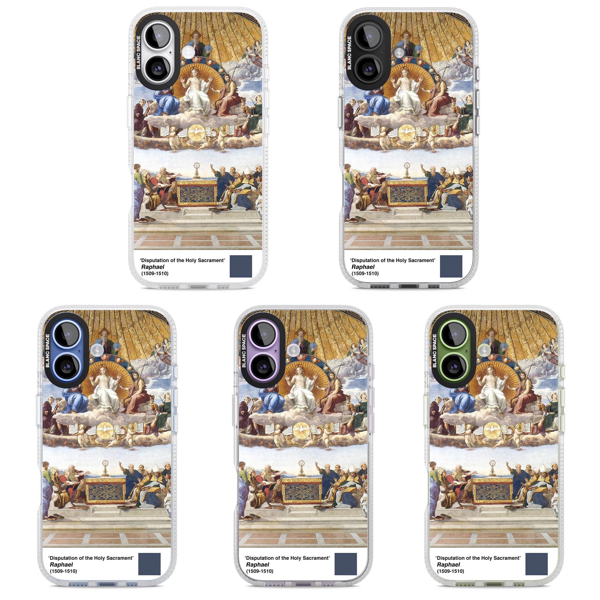 Disputation Of The Holy Sacrament iPhone 17 Impact Air Clear Phone Case APT Impact Protection