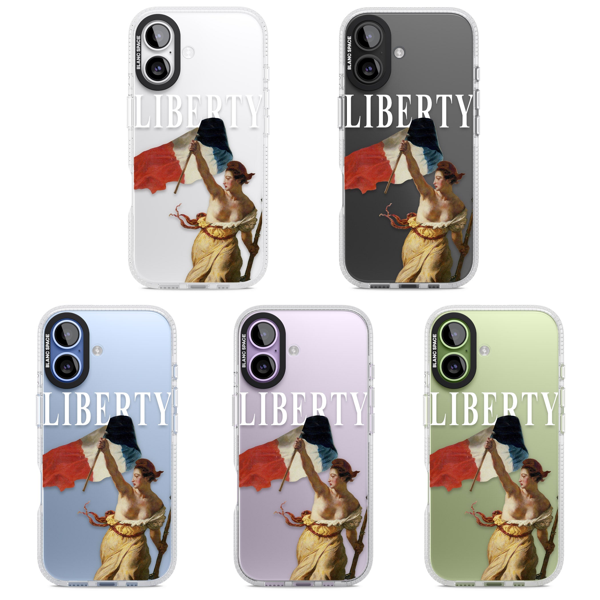 Liberty iPhone 17 Impact Air Clear Phone Case APT Impact Protection