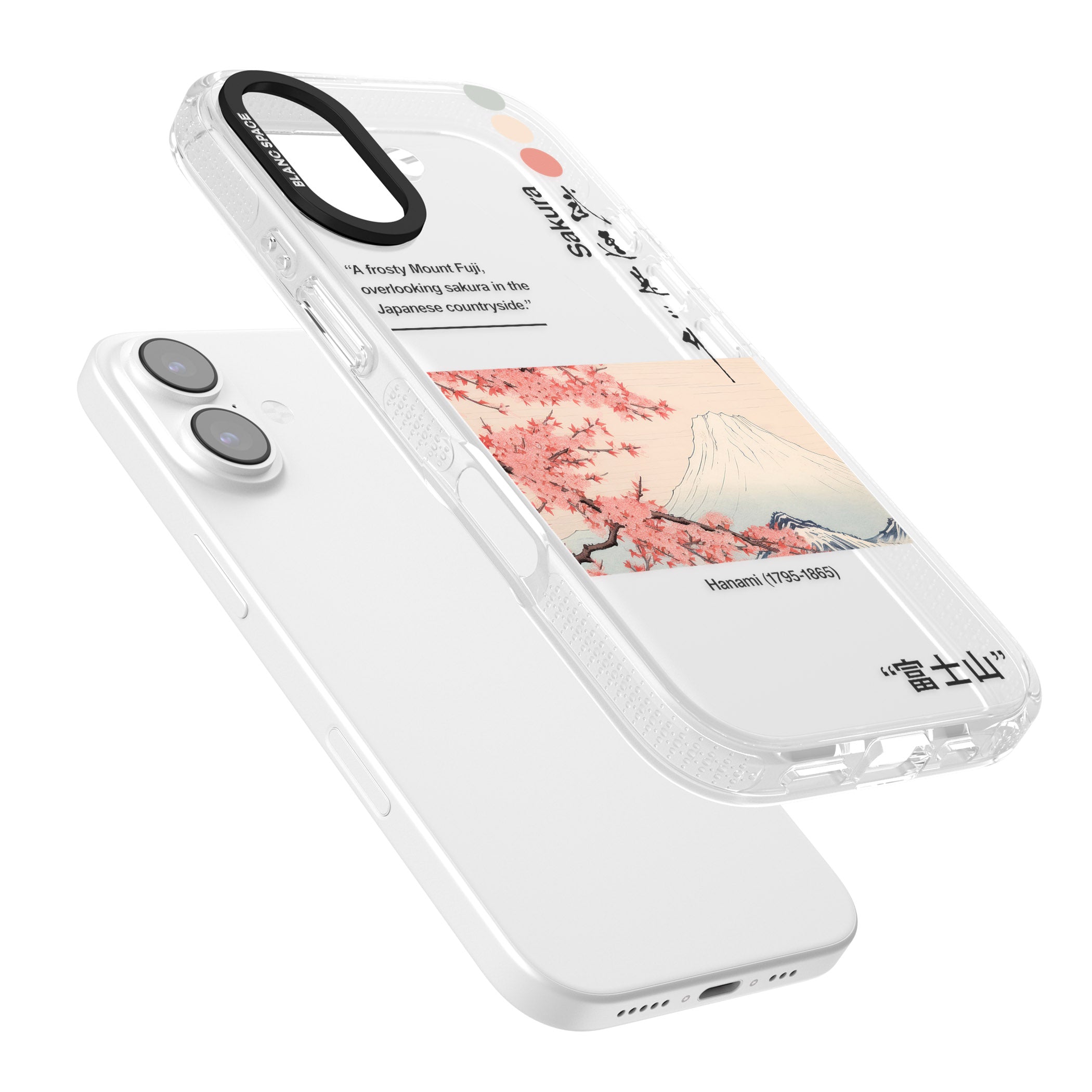 Hanami iPhone 17 Impact Air Clear Phone Case Colours