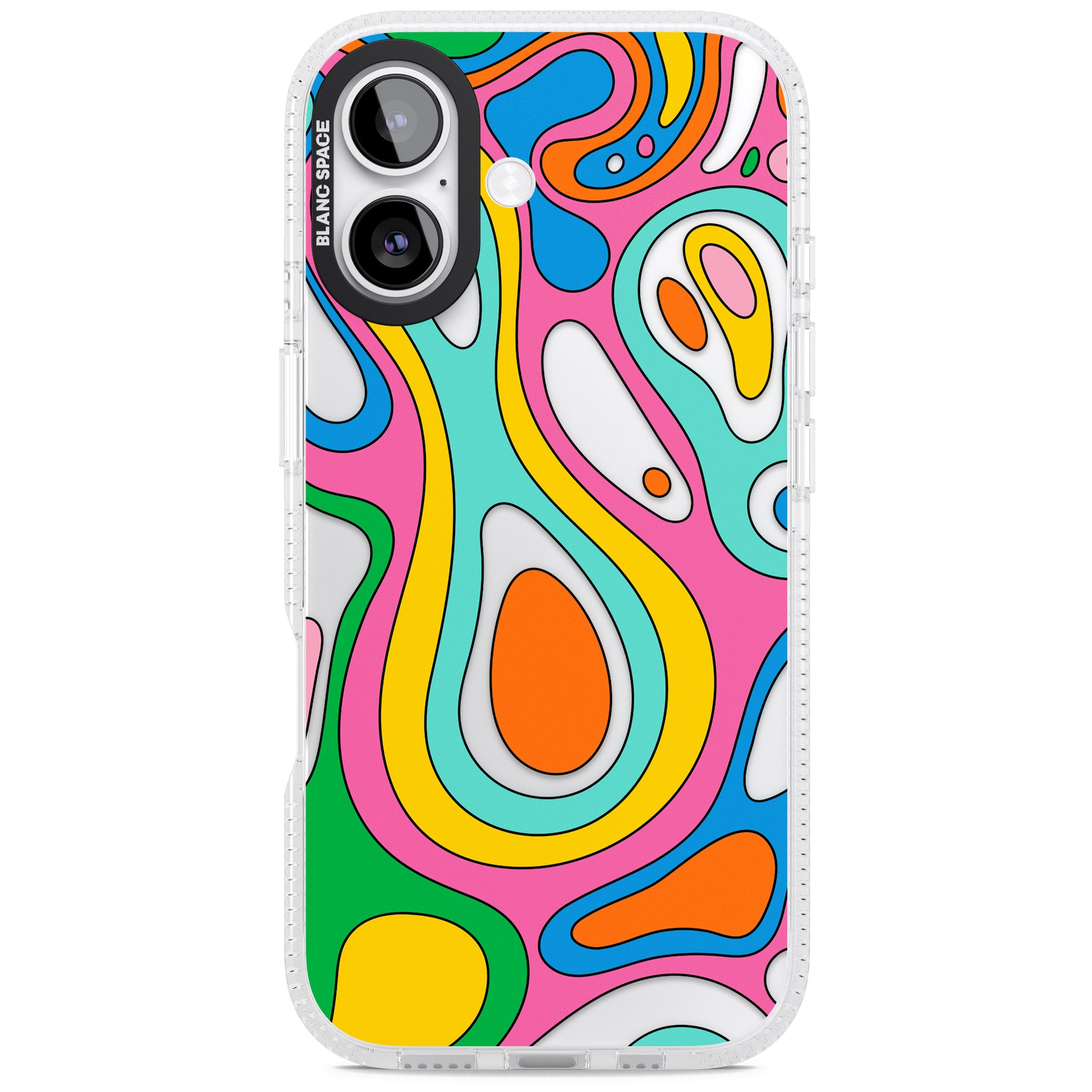 Dreams & Grooves iPhone 17 Impact Air Clear Phone Case