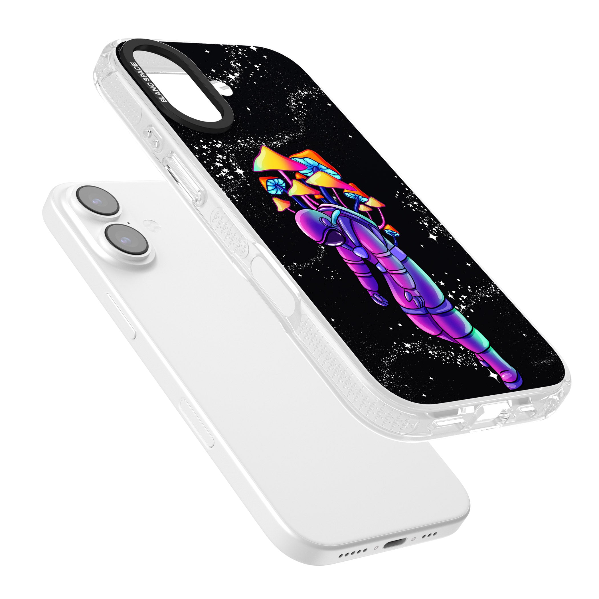 Space Mutation iPhone 17 Impact Air Clear Phone Case Colours