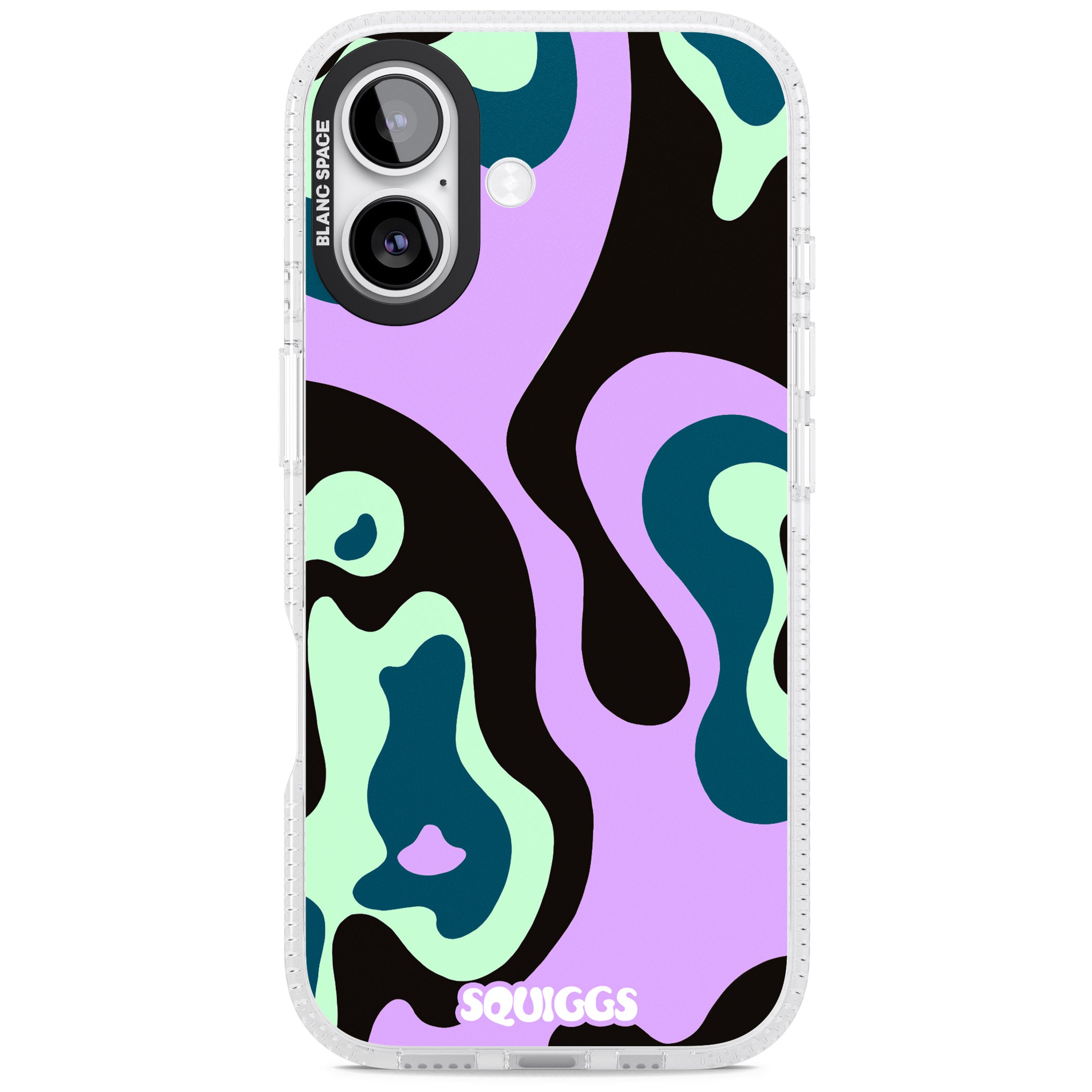 Purple River iPhone 17 Impact Air Clear Phone Case