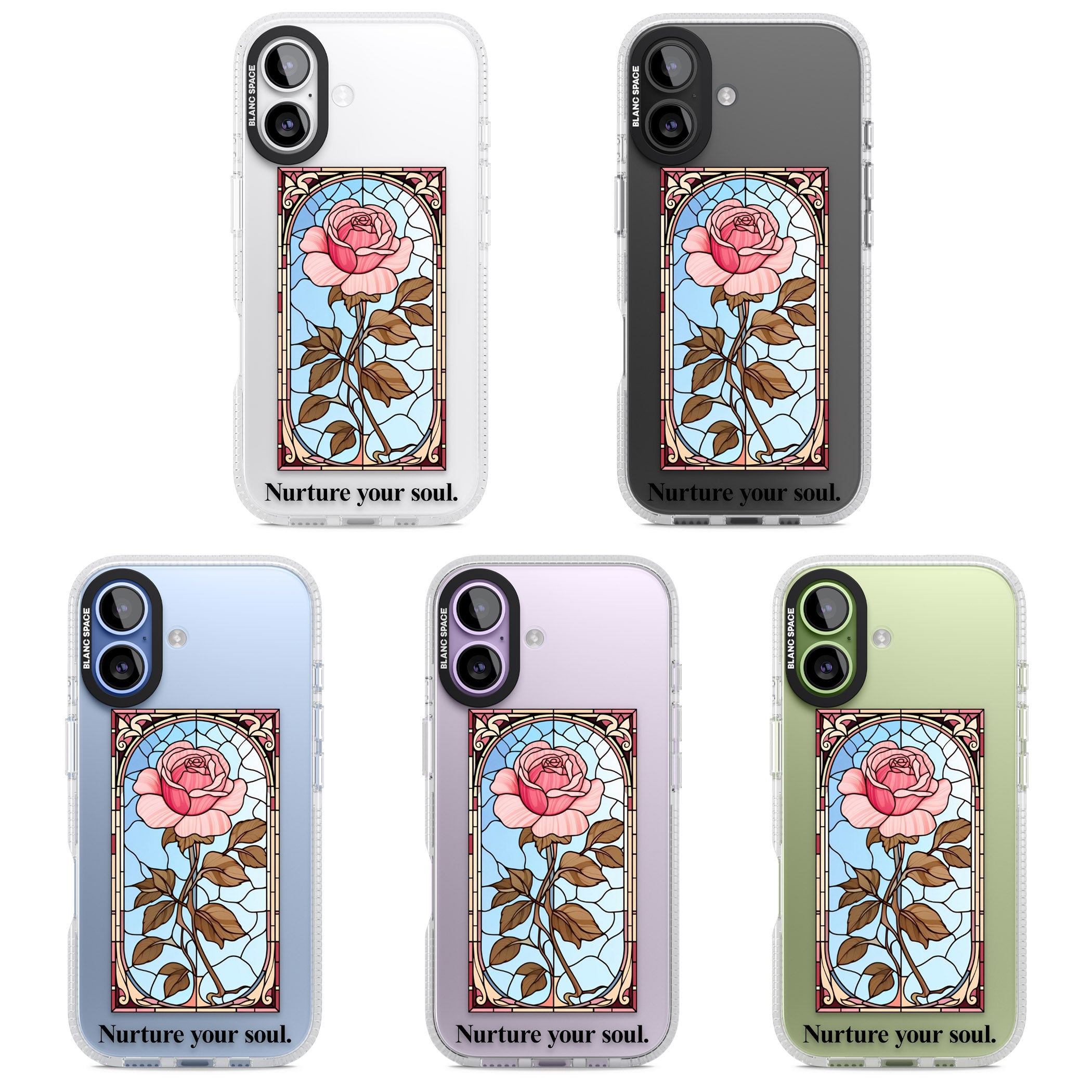 Nurture Your Soul iPhone 17 Impact Air Clear Phone Case APT Impact Protection
