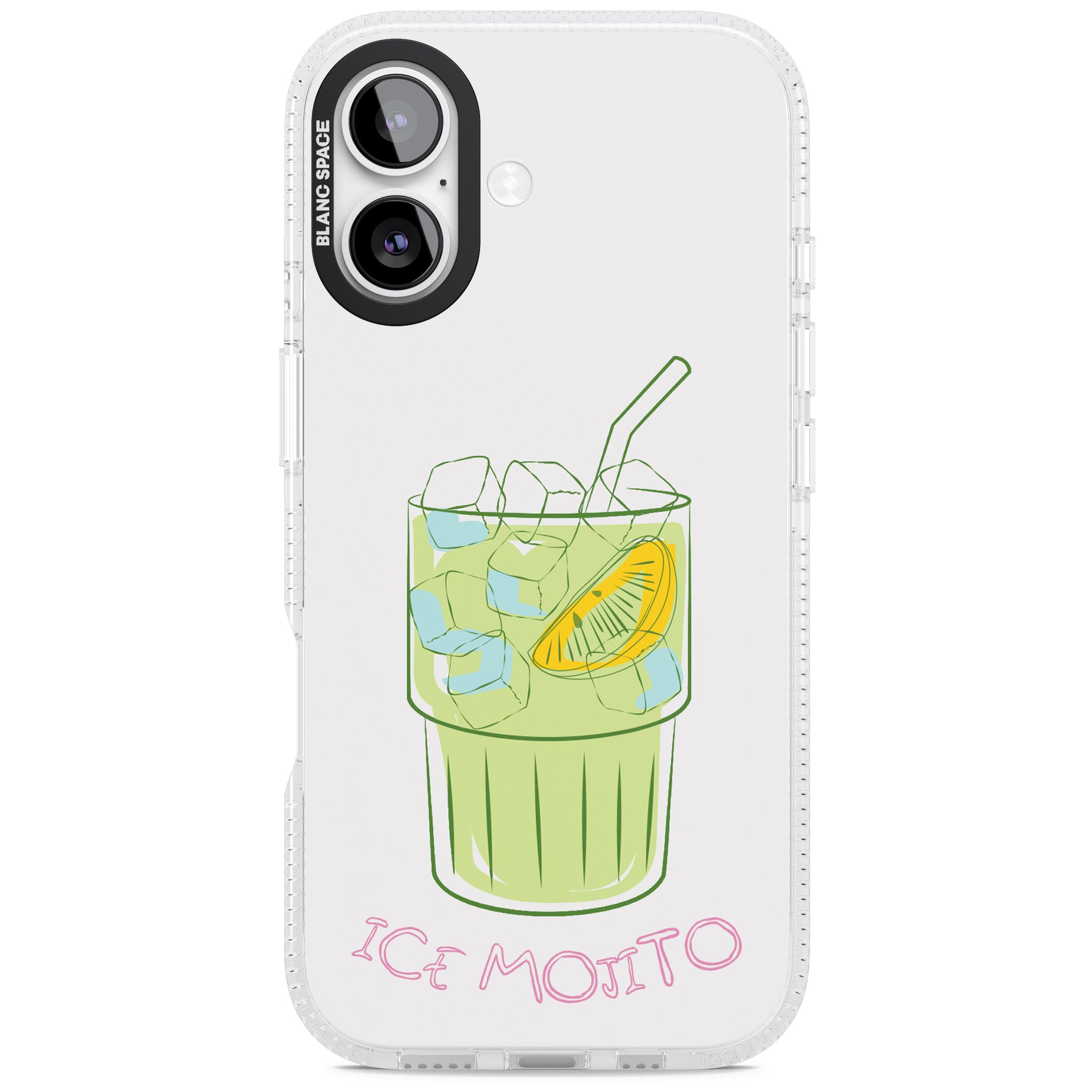 Ice Mojito iPhone 17 Impact Air Clear Phone Case