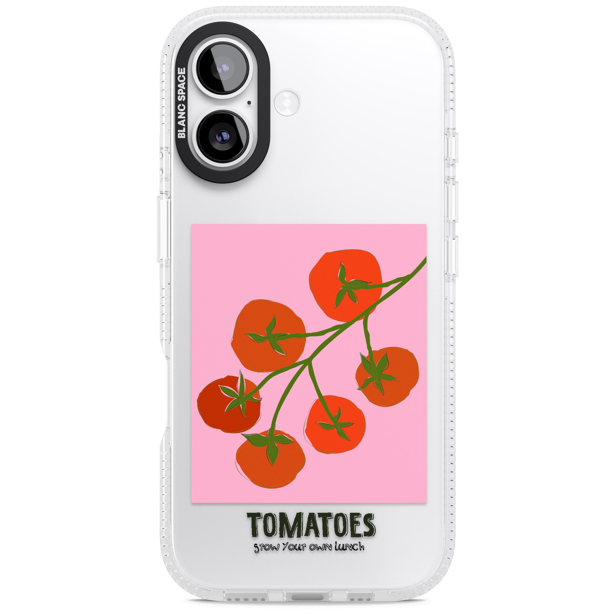 Own Tomatoes iPhone 17 Impact Air Clear Phone Case