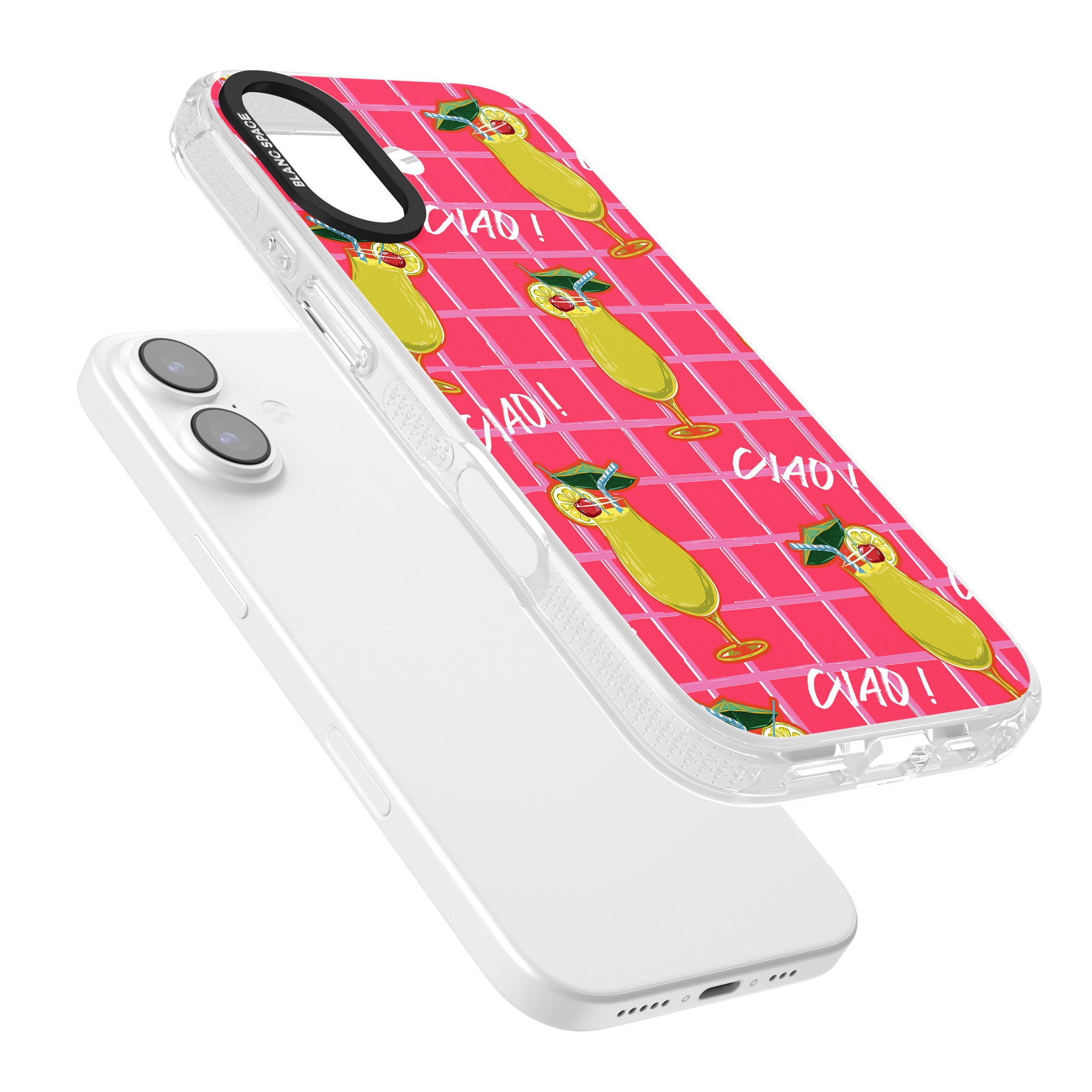 Ciao Lemons iPhone 17 Impact Air Clear Phone Case Colours