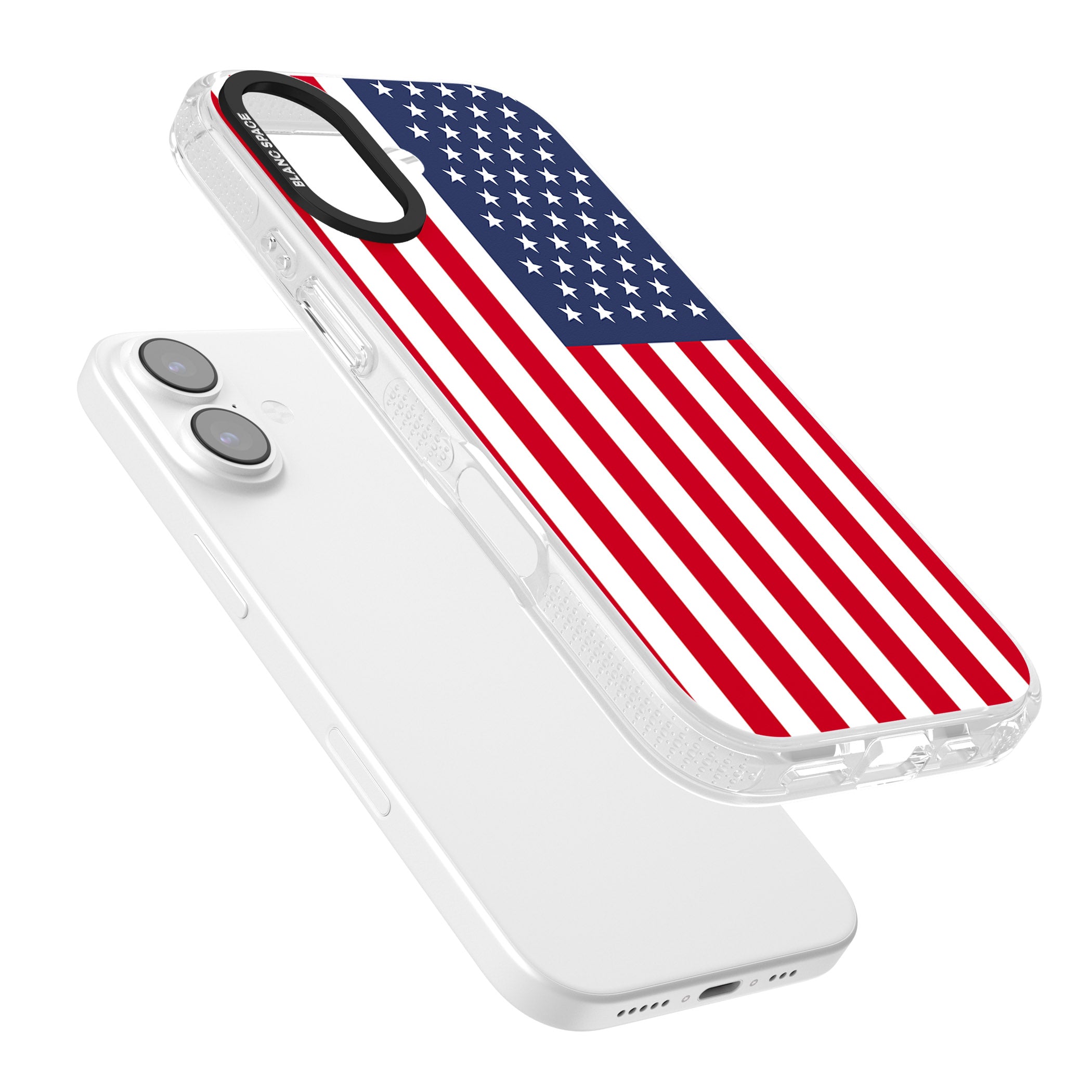 American Flag iPhone 17 Impact Air Clear Phone Case Colours