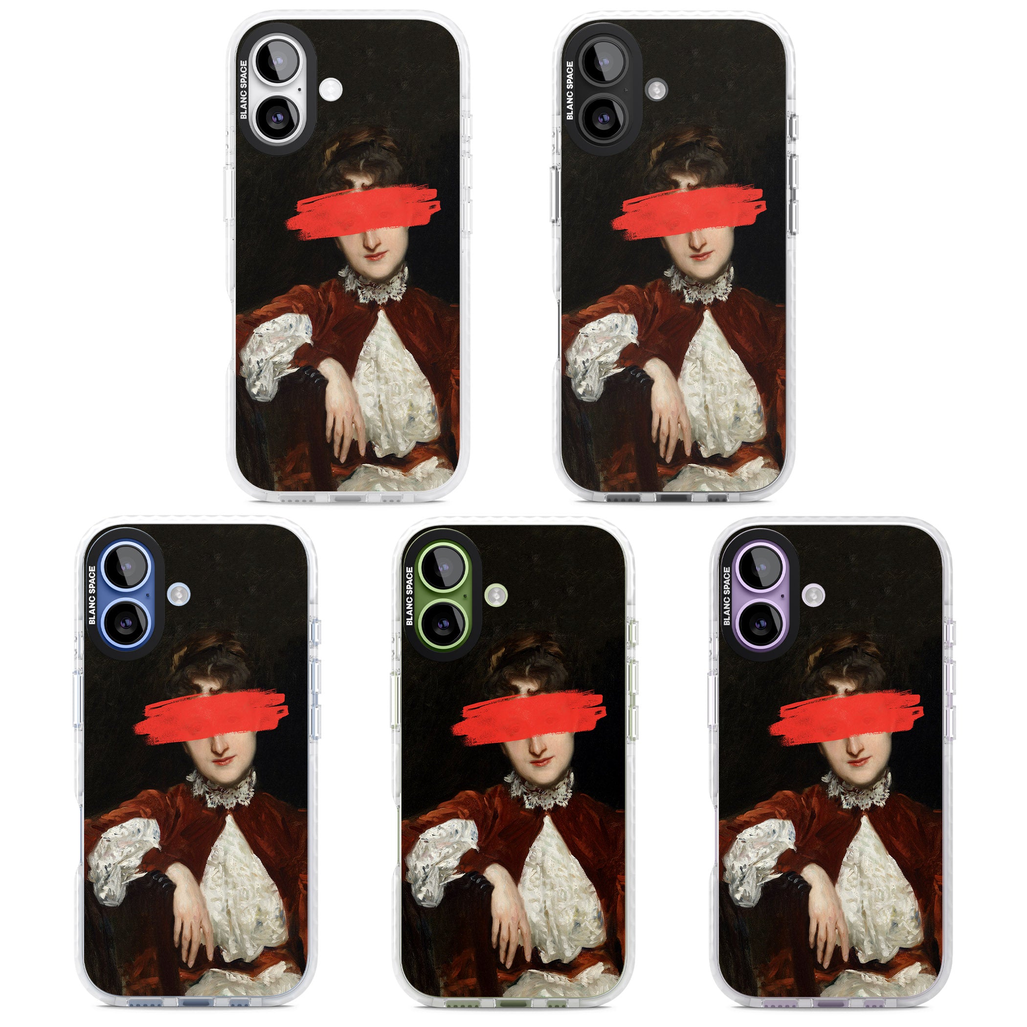 Paint Stroke iPhone 17 Impact Clear Phone Case APT Impact Protection