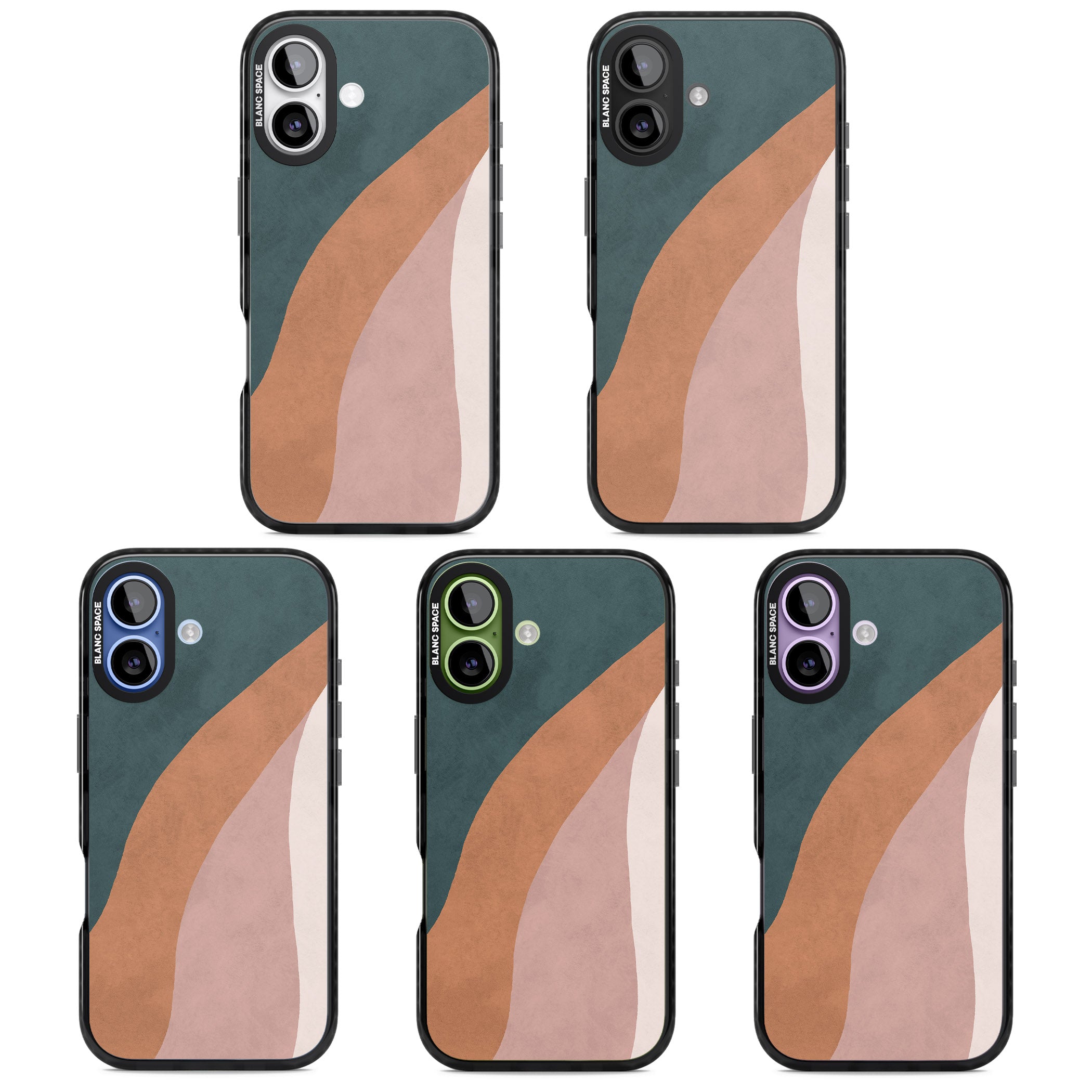 Earthwave Abstract iPhone 17 Impact Black Phone Case APT Impact Protection