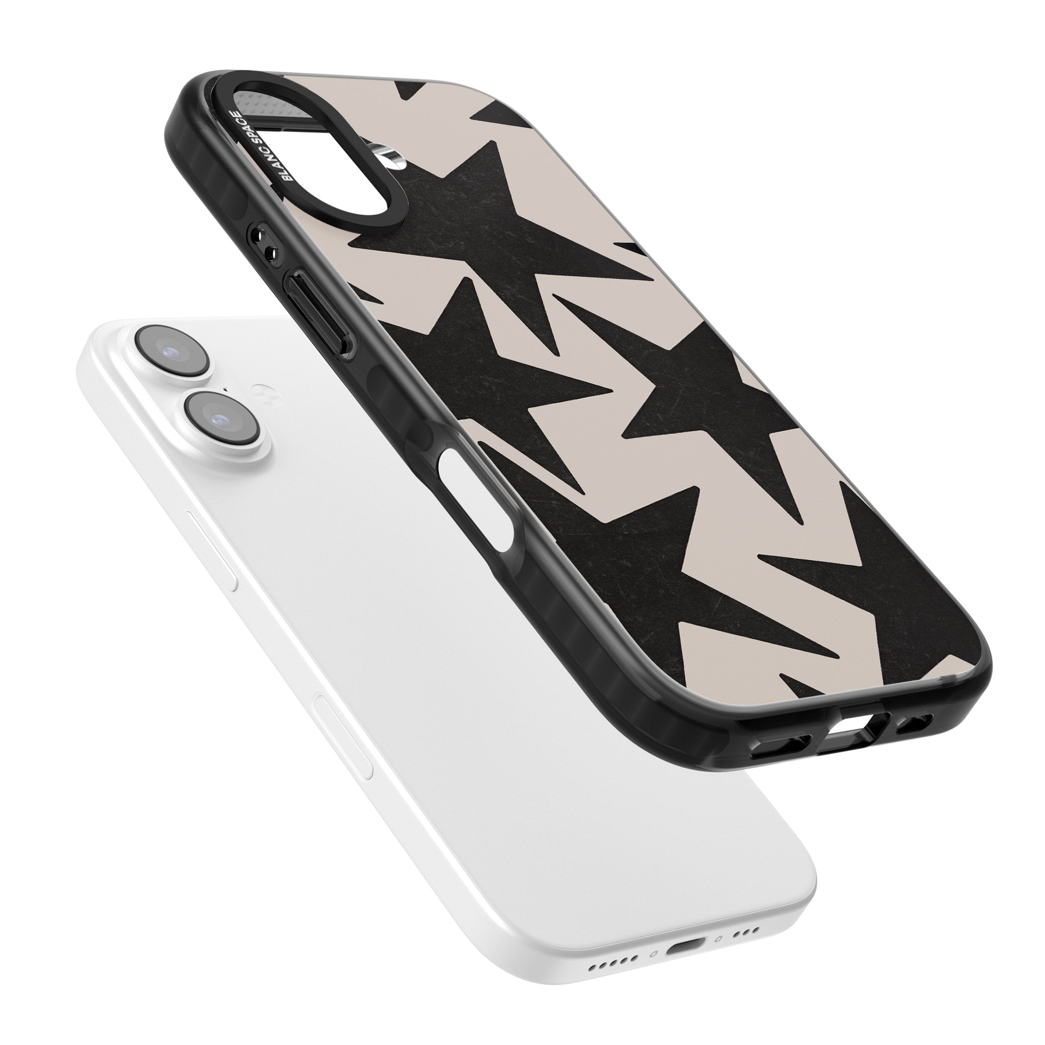Black Superstars iPhone 17 Impact Black Phone Case Colours