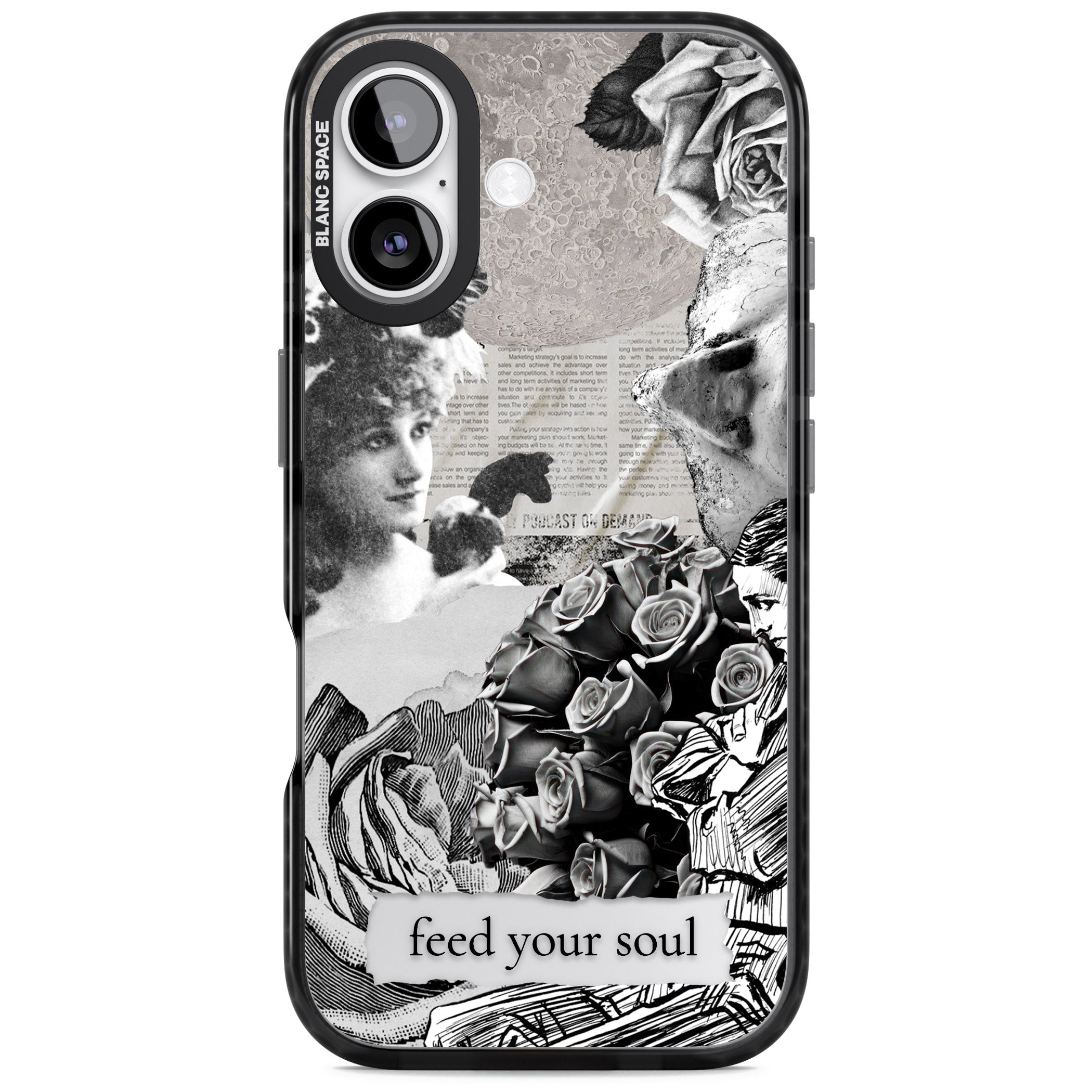 Feed Your Soul iPhone 17 Impact Black Phone Case