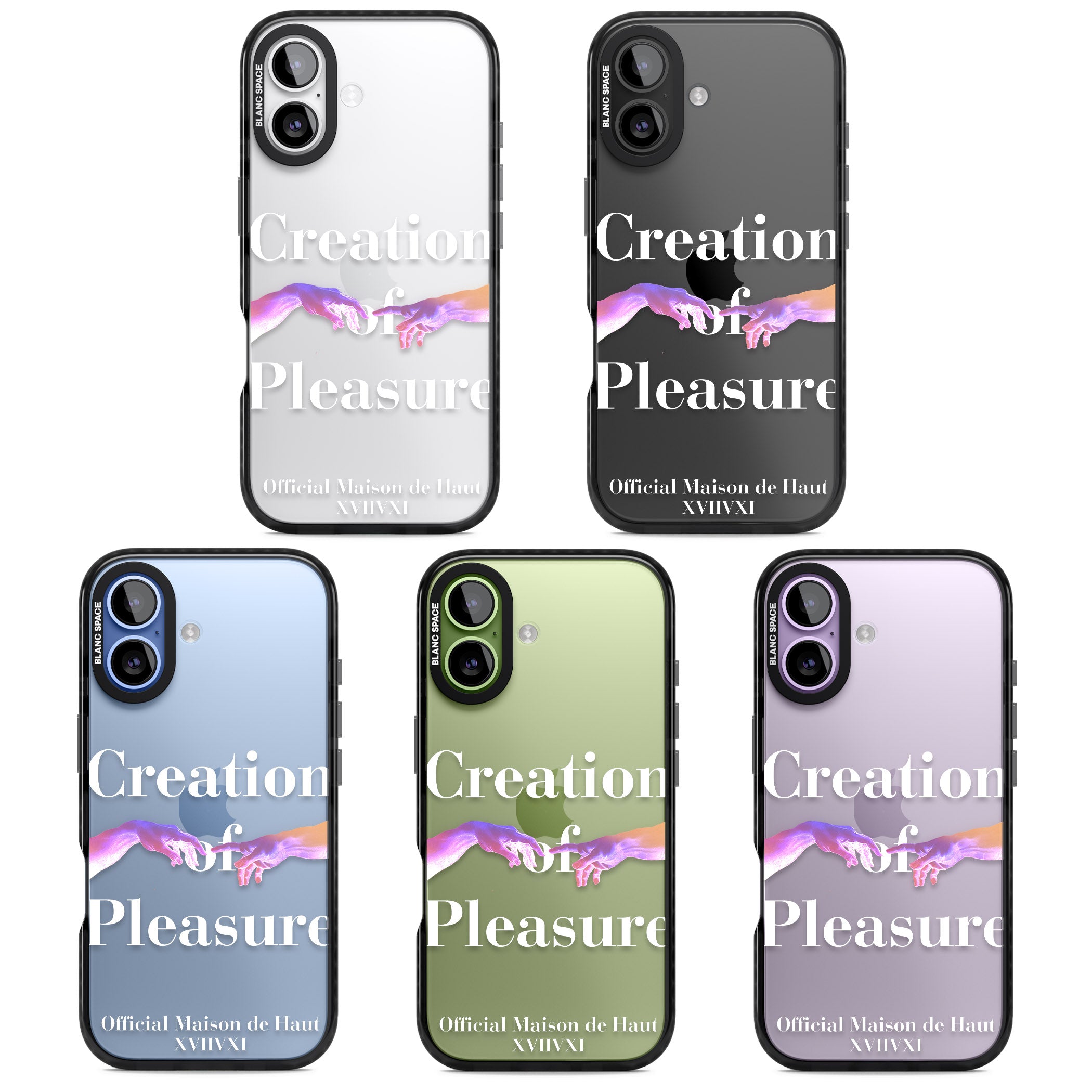 Creation Of Pleasure iPhone 17 Impact Black Phone Case APT Impact Protection