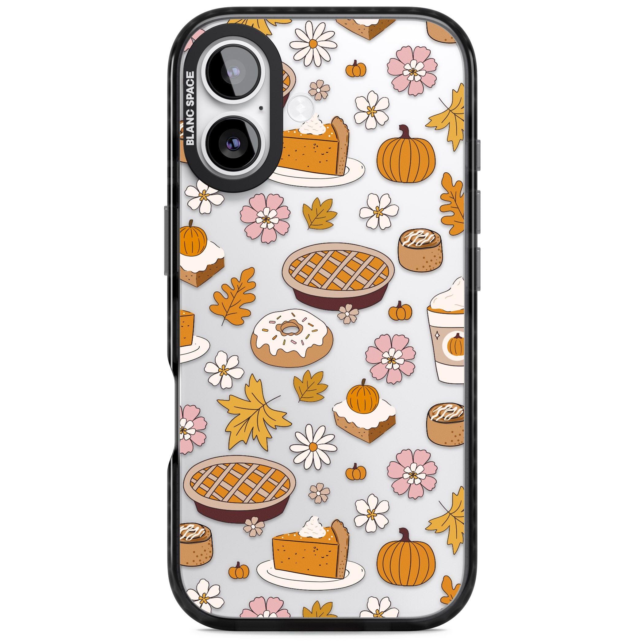 Pumpkin Pie Autumn Treats iPhone 17 Impact Black Phone Case