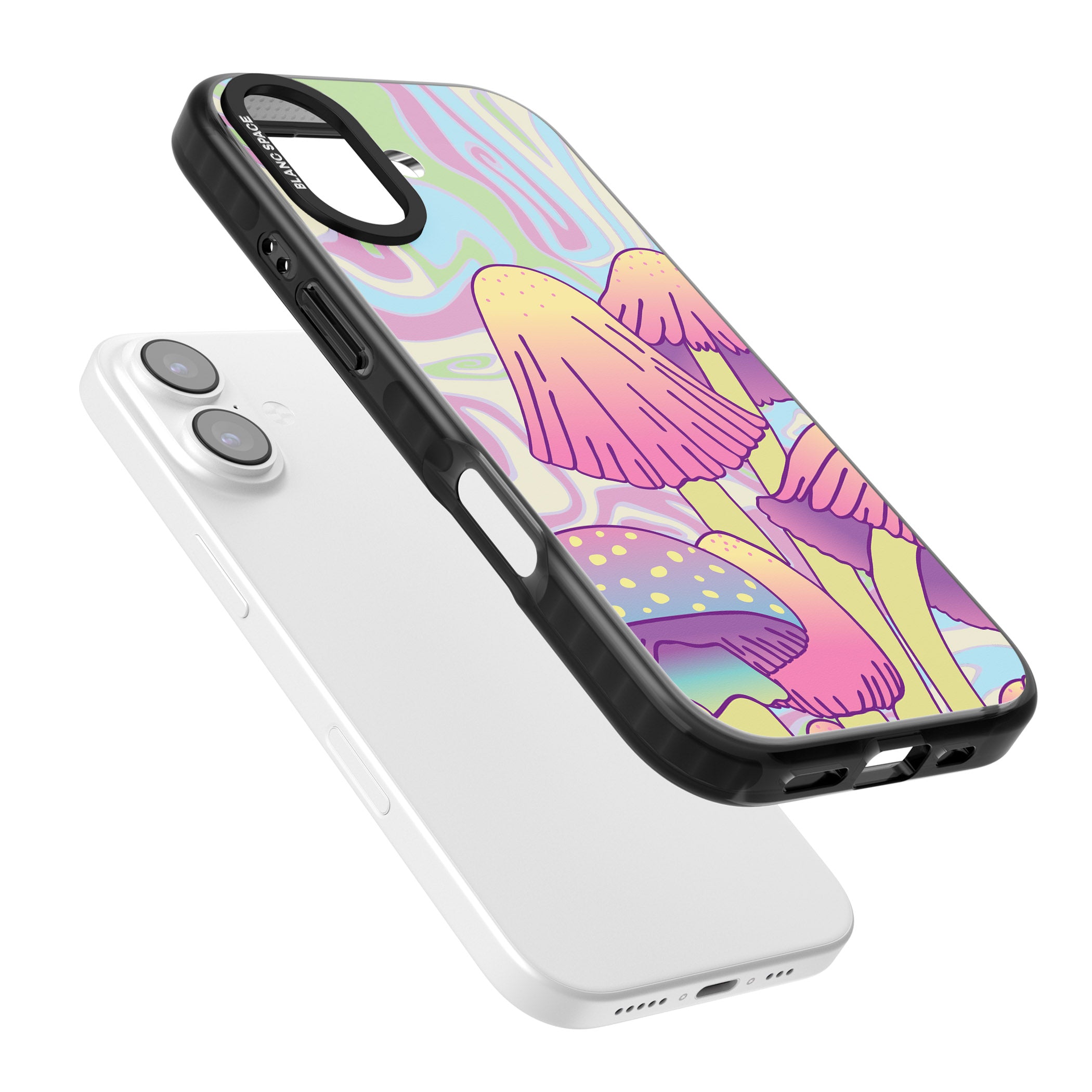 Shroomin' iPhone 17 Impact Black Phone Case Colours