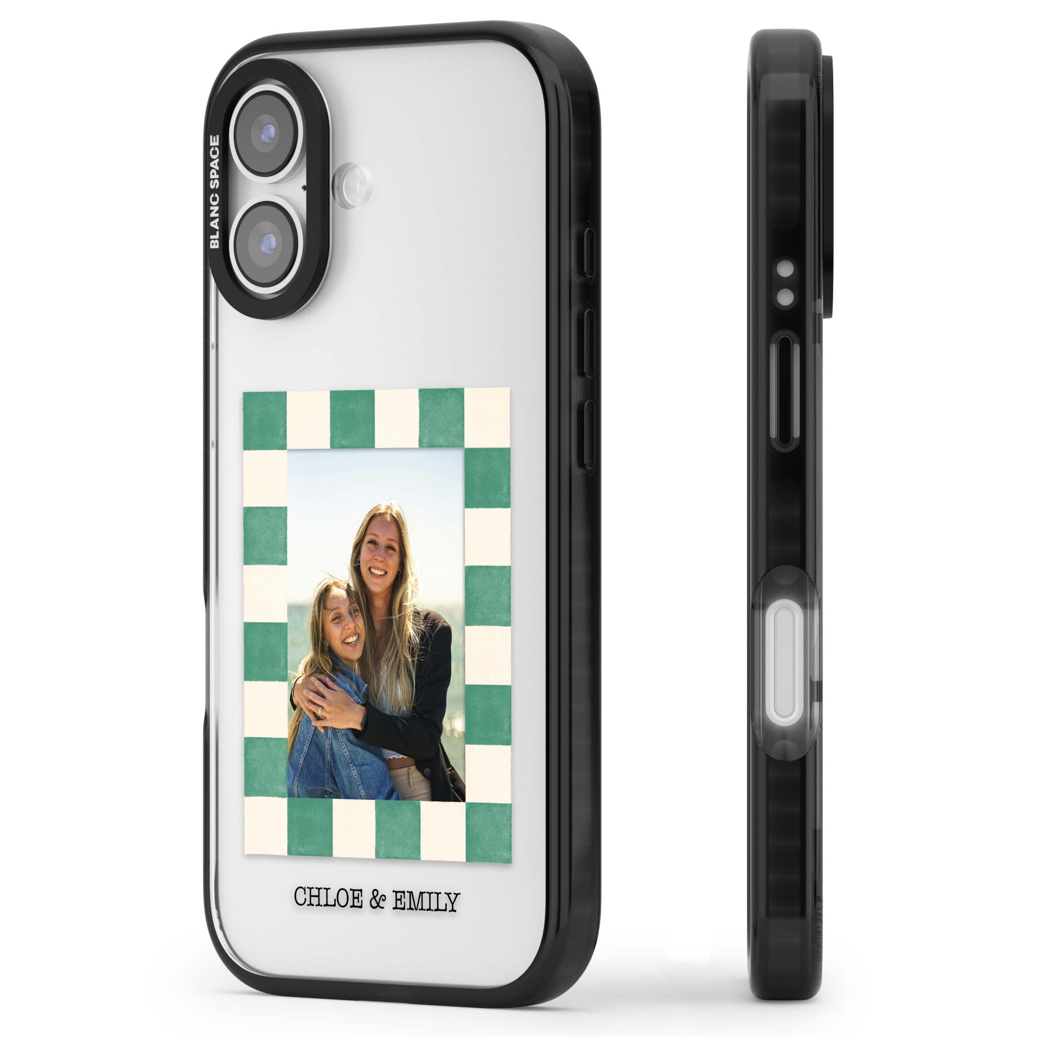 Personalised Seafoam Check Photo