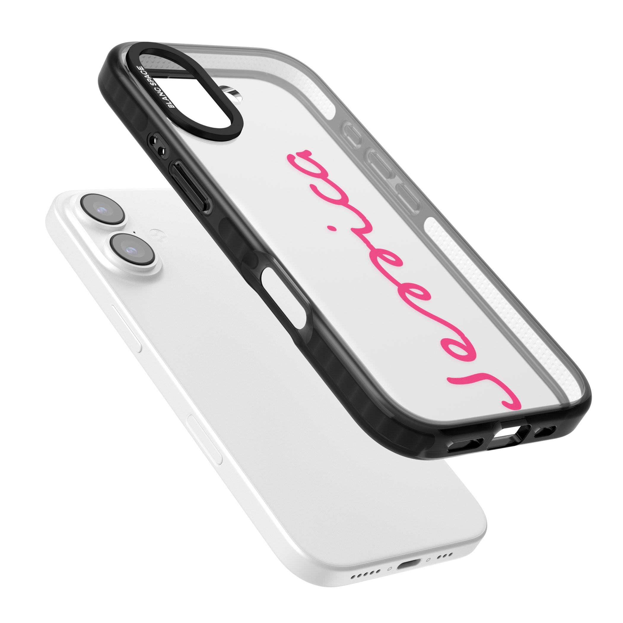 Personalised Summer Name iPhone 17 Impact Black Phone Case Colours