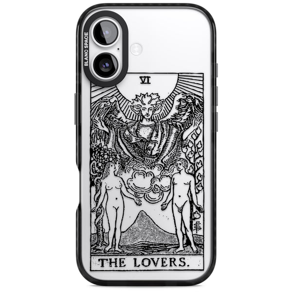 Personalised The Lovers Tarot Card (Clear)