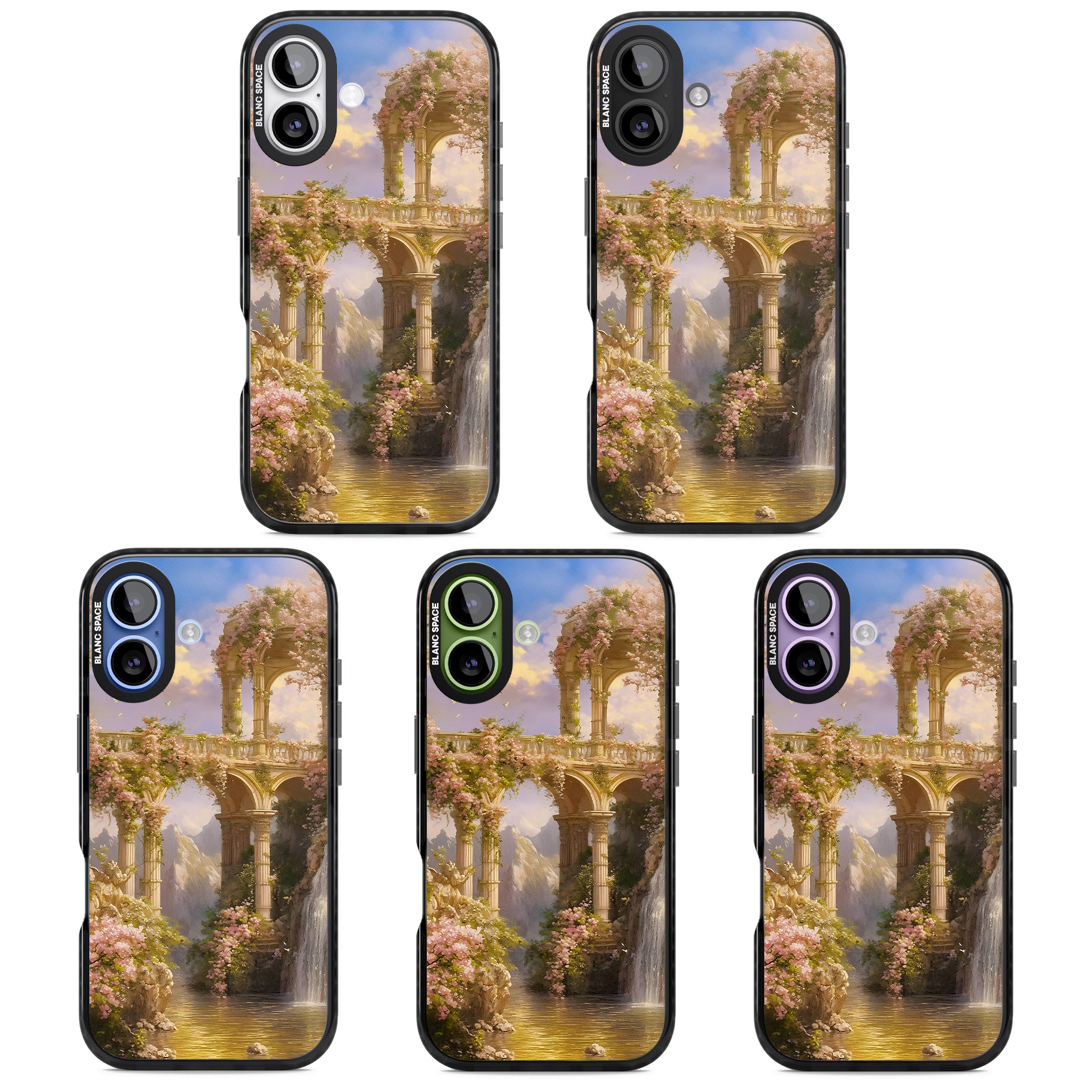 Castle River iPhone 17 Impact Black Phone Case APT Impact Protection