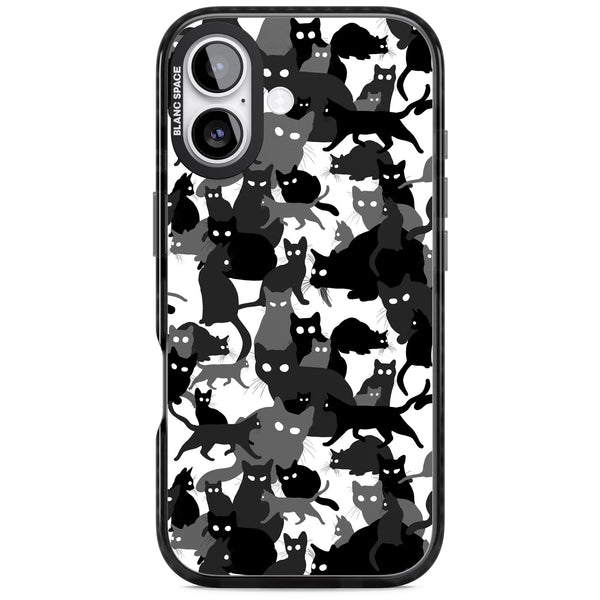Black & White Cat Camouflage