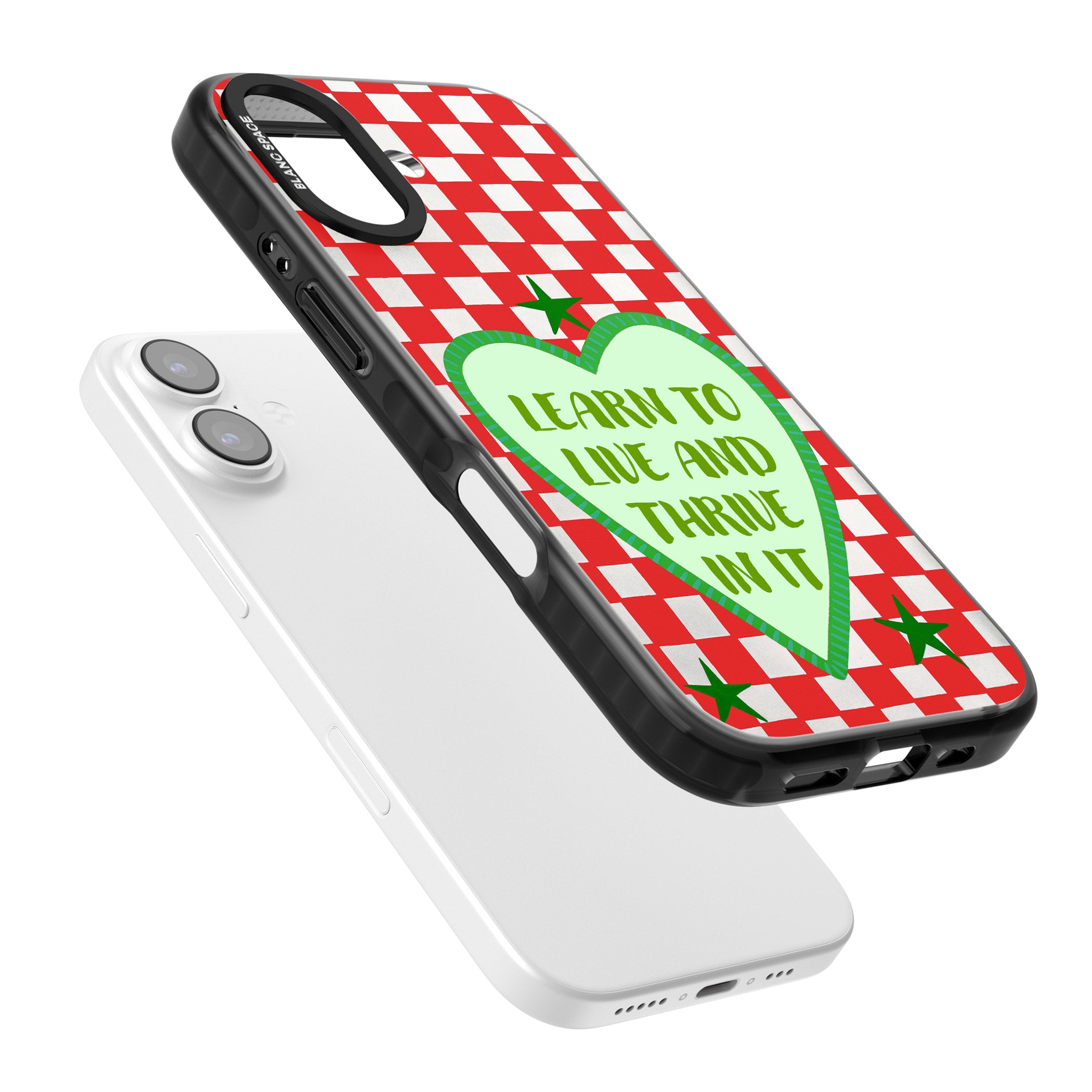 Learn To Live iPhone 17 Impact Black Phone Case Colours