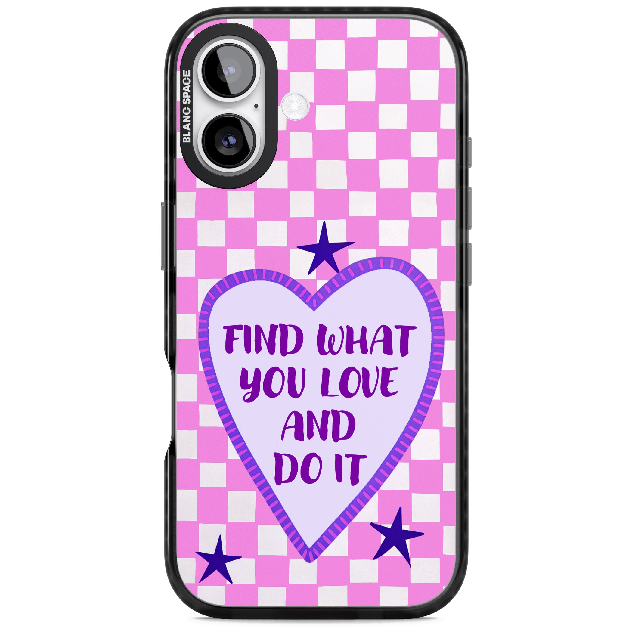 Find What You Love iPhone 17 Impact Black Phone Case