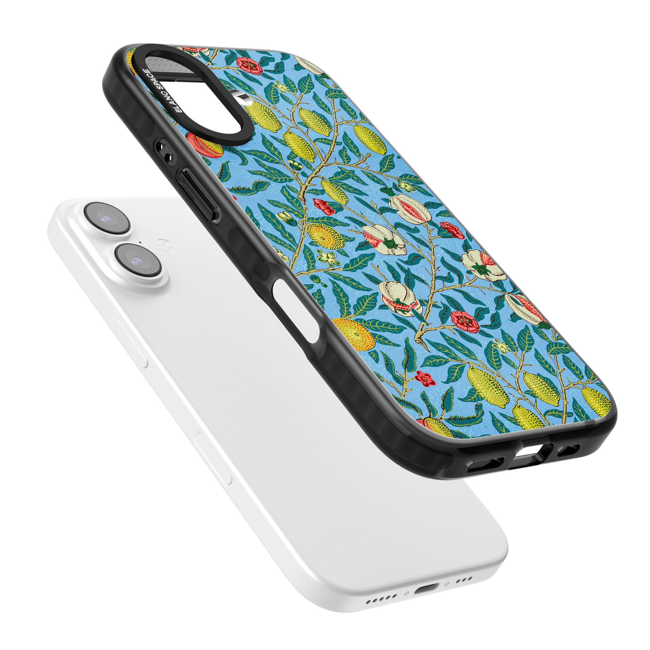 Vintage Fruits iPhone 17 Impact Black Phone Case Colours