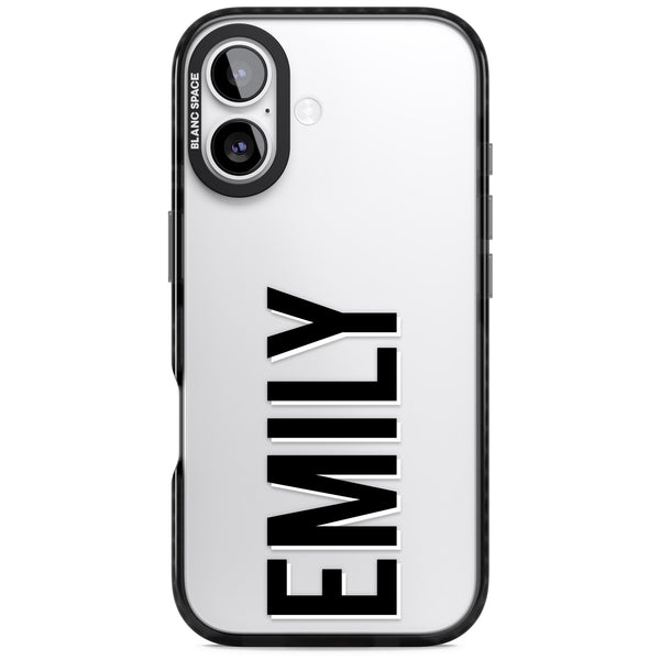 Personalised Vertical Name
