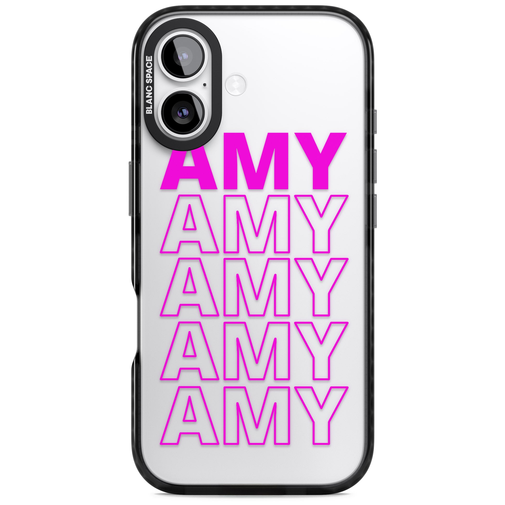 Personalised Bold Repeated Name