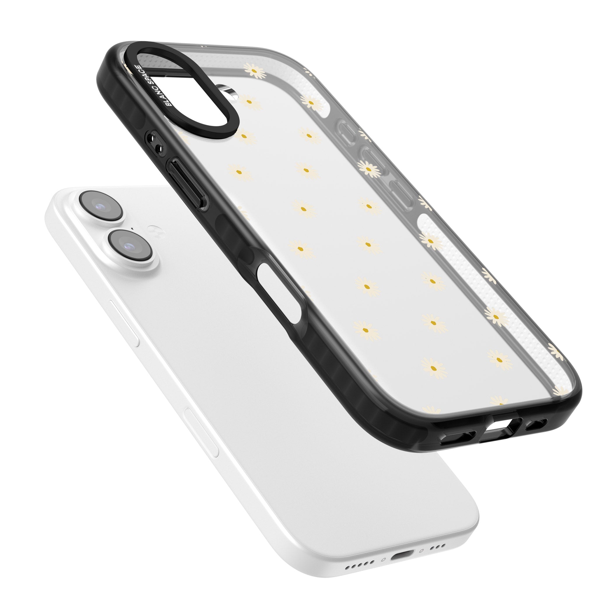 Daisy Pop Floral iPhone 17 Impact Black Phone Case Colours