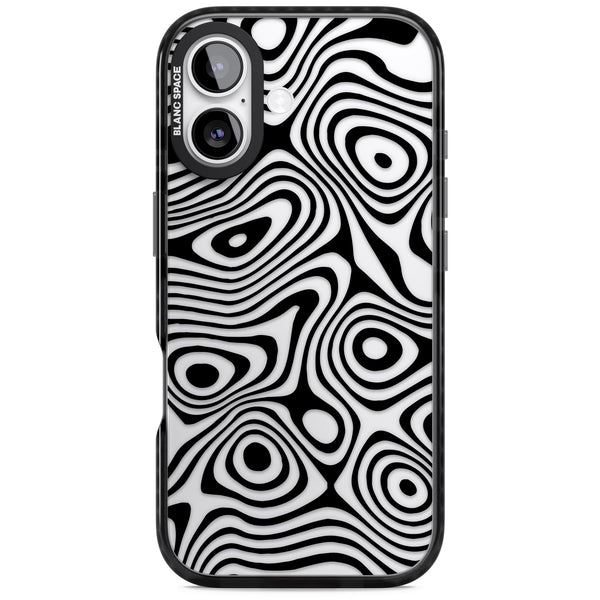 Dark Topographic Map