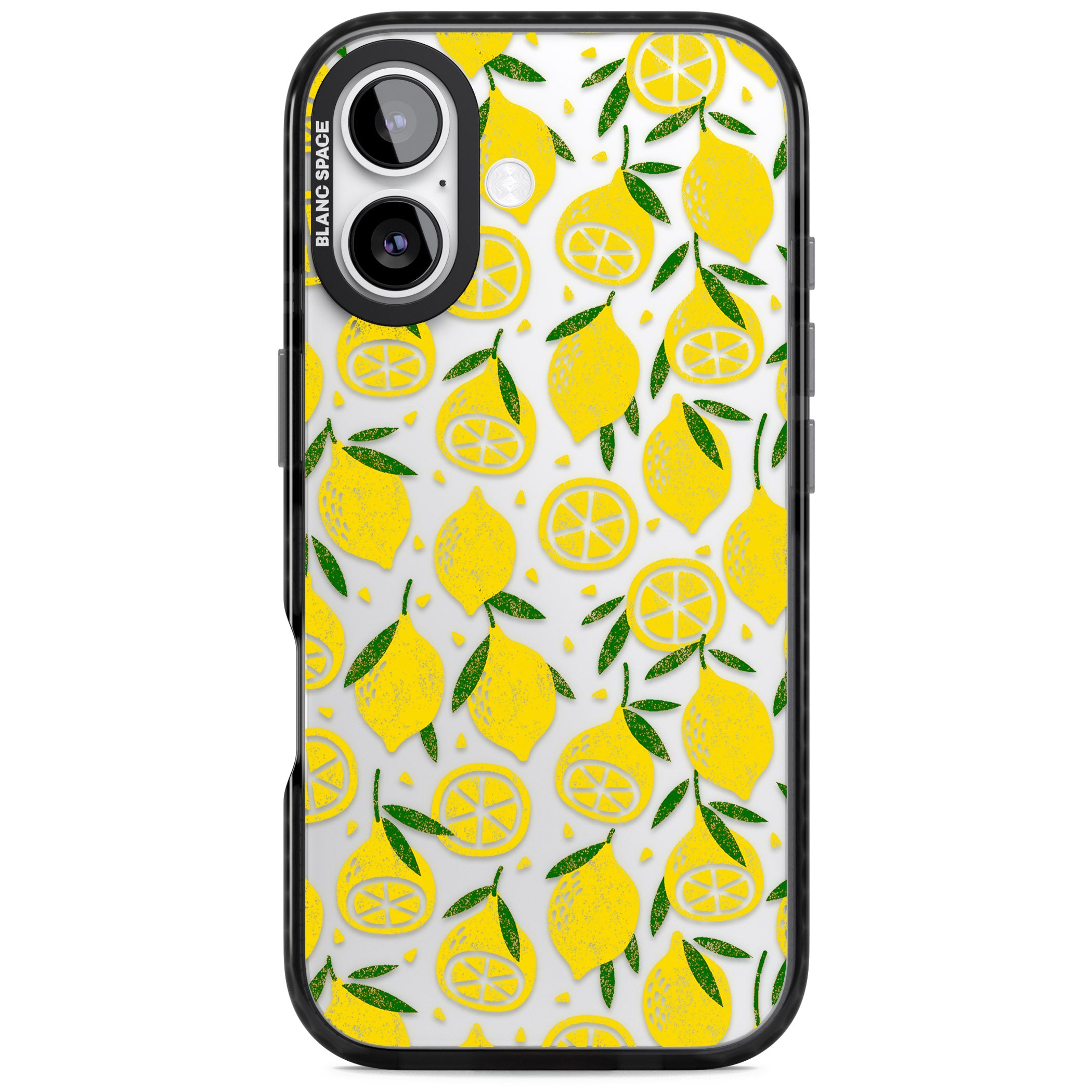 Lemon Delight iPhone 17 Impact Black Phone Case