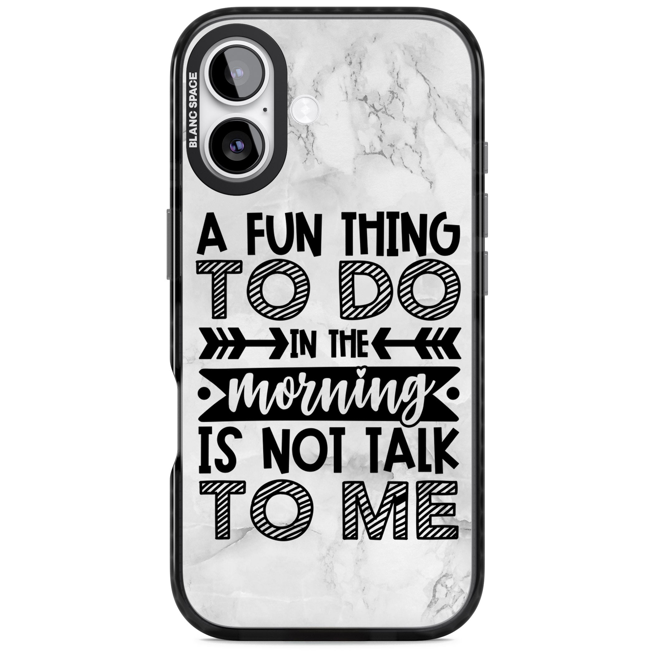 A Fun Thing To Do iPhone 17 Impact Black Phone Case