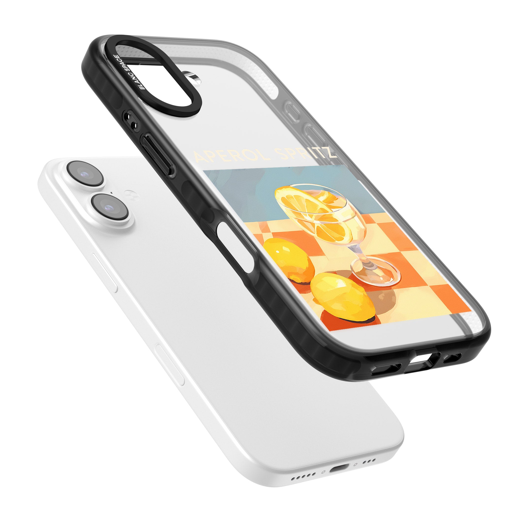 Lemon Spritz iPhone 17 Impact Black Phone Case Colours