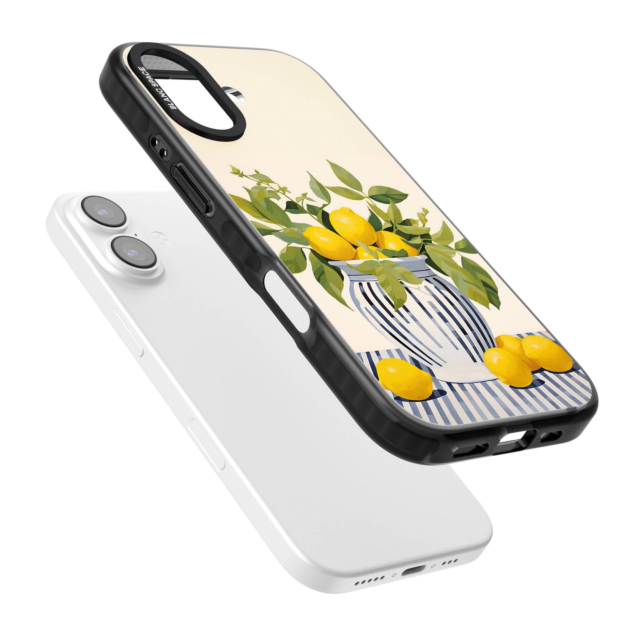 Lemon Plant Vase iPhone 17 Impact Black Phone Case Colours