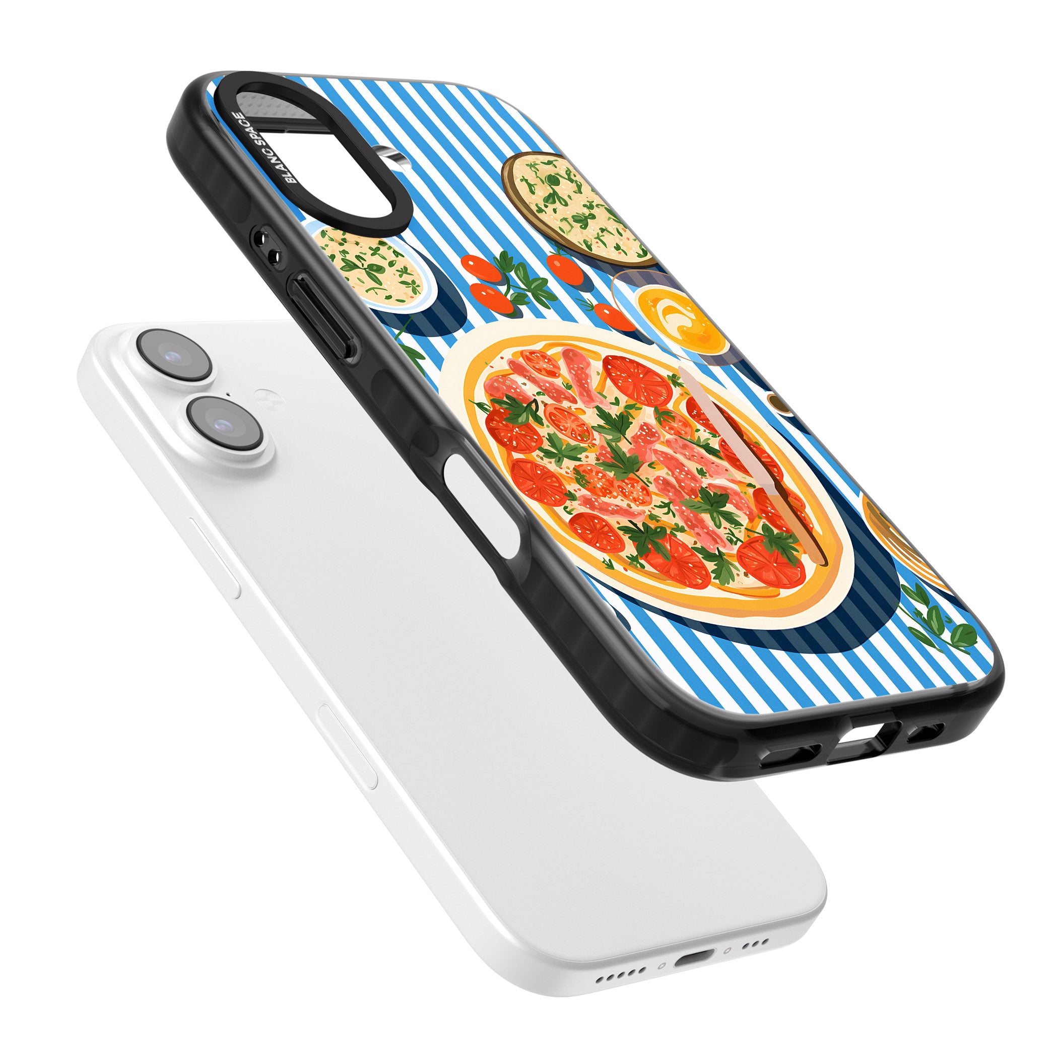 Italian Platter iPhone 17 Impact Black Phone Case Colours