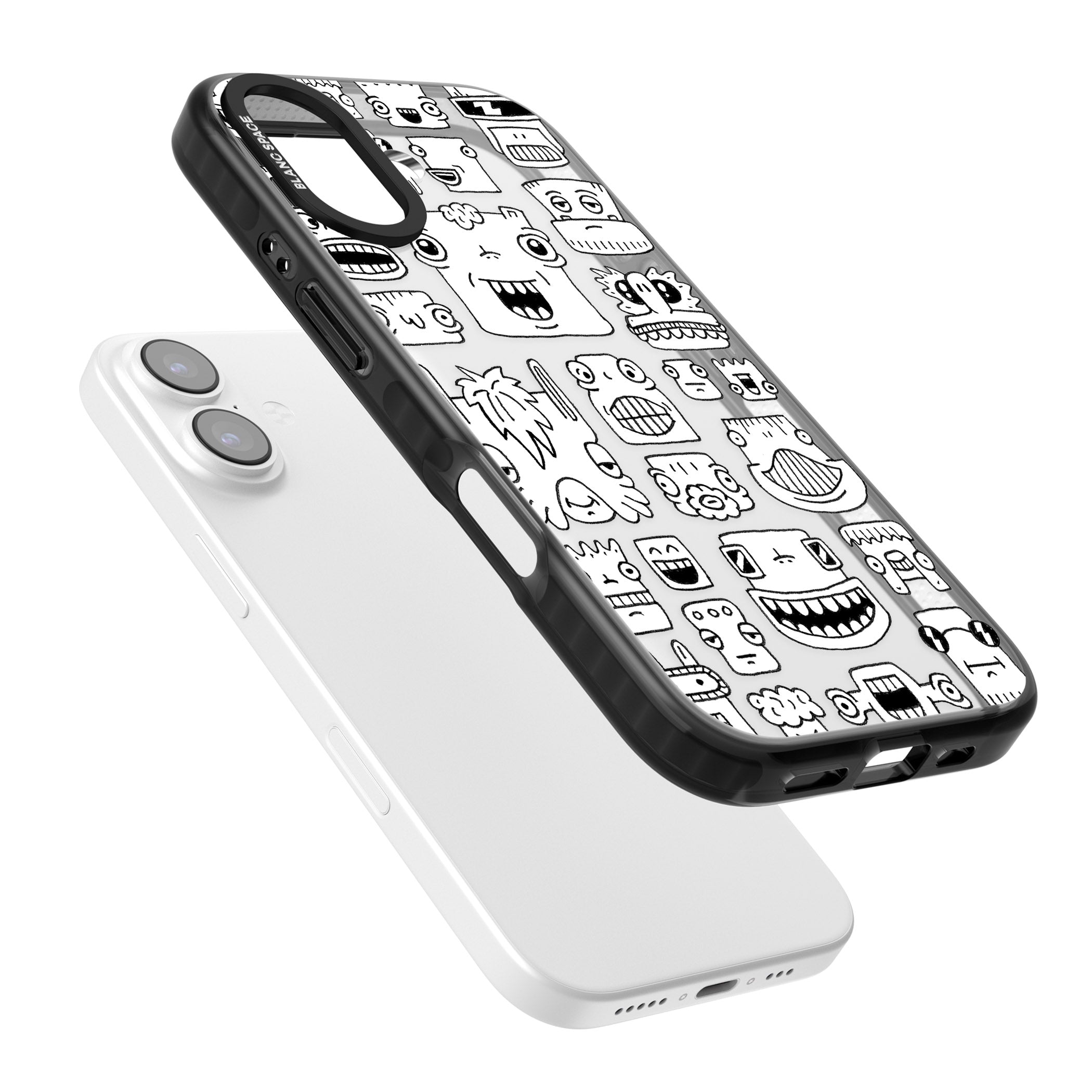 Burst Heads iPhone 17 Impact Black Phone Case Colours
