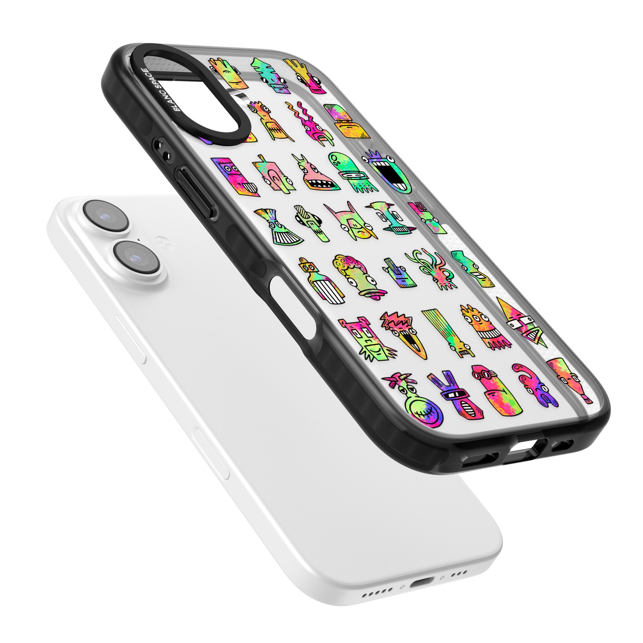 Splashy Friends iPhone 17 Impact Black Phone Case Colours