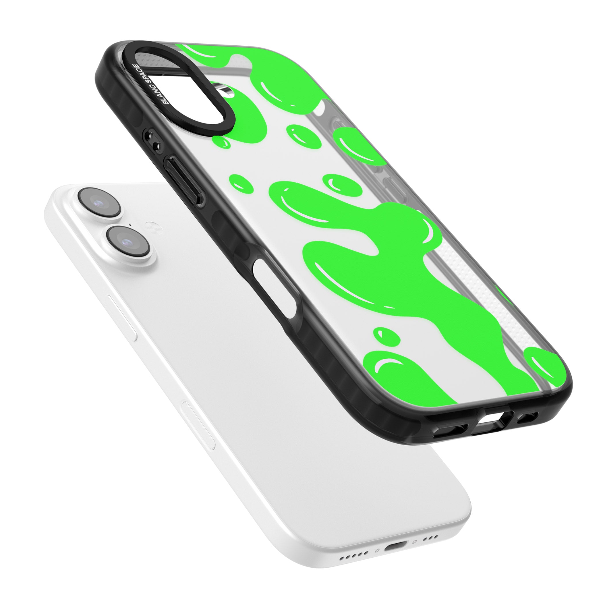 Green Lava Lamp iPhone 17 Impact Black Phone Case Colours