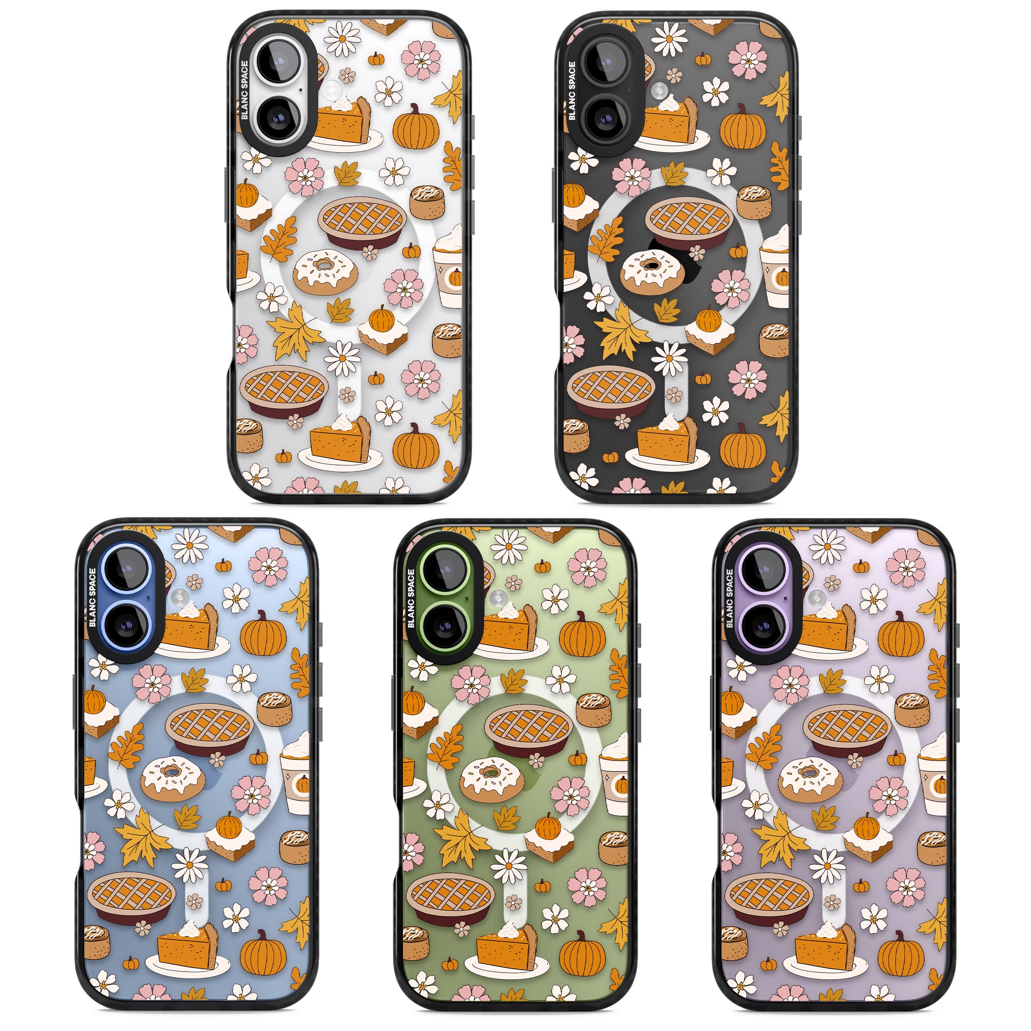 Pumpkin Pie Autumn Treats iPhone 17 Impact Pro Black Phone Case APT Impact Protection