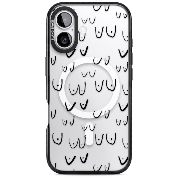 Boob Pattern (Black)