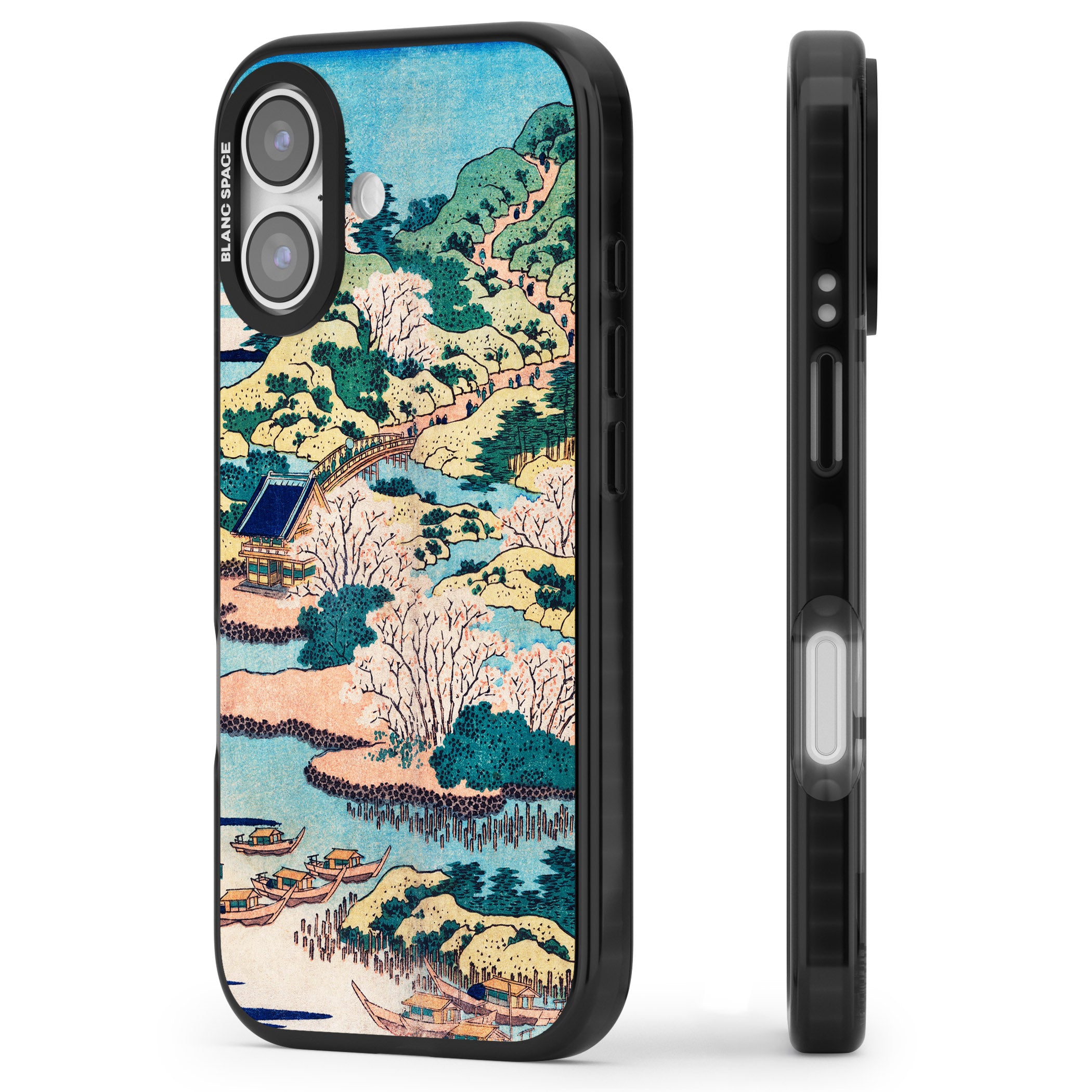 Coastal Community iPhone 17 Impact Pro Black Phone Case Side Profile