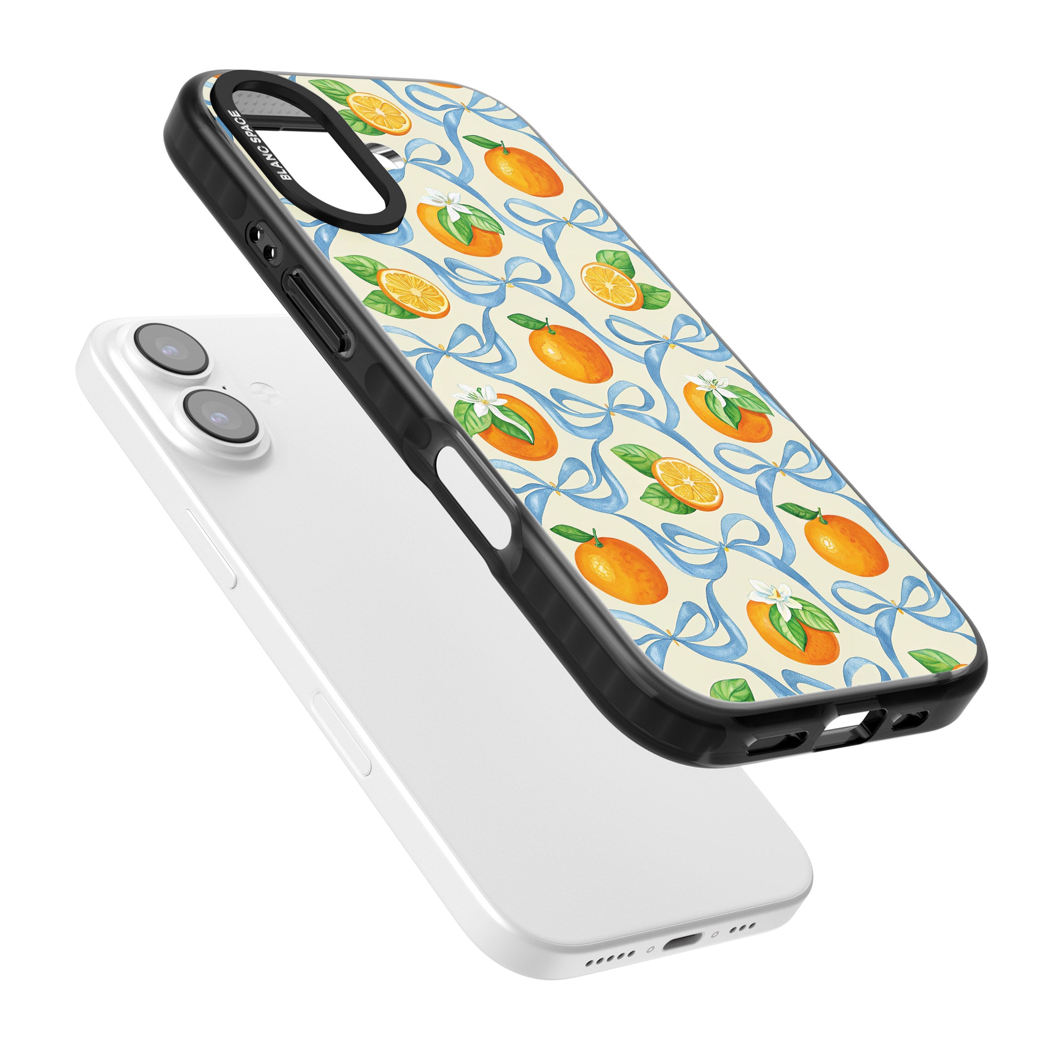 Bows & Clementines iPhone 17 Impact Pro Black Phone Case Colours