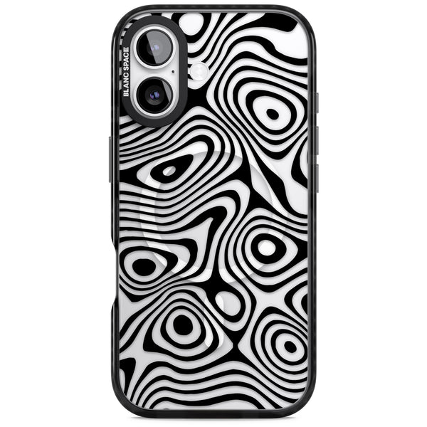 Dark Topographic Map