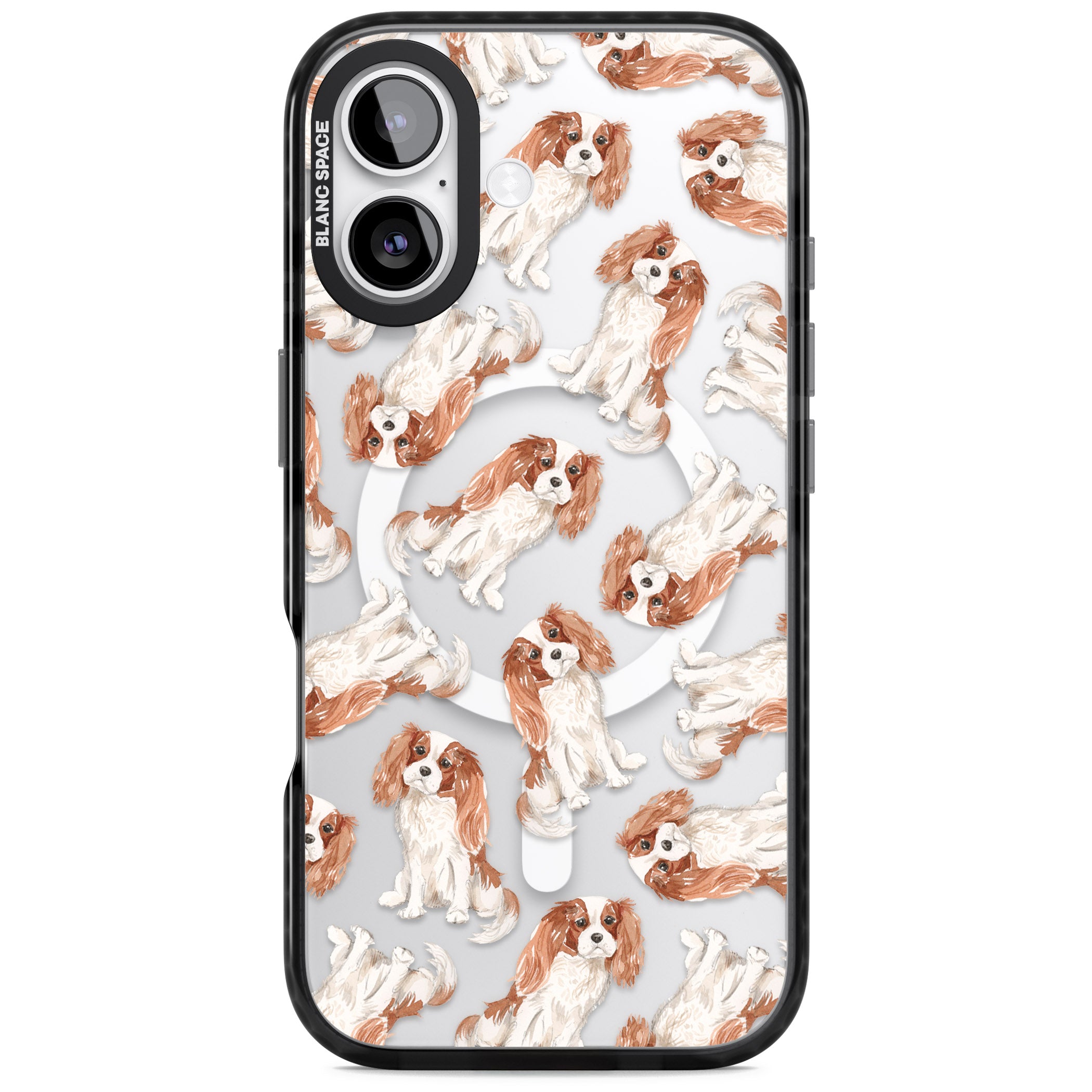 Cavalier King Charles Spaniel iPhone 17 Impact Pro Black Phone Case