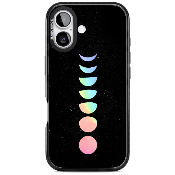 Pastel Moon Phases