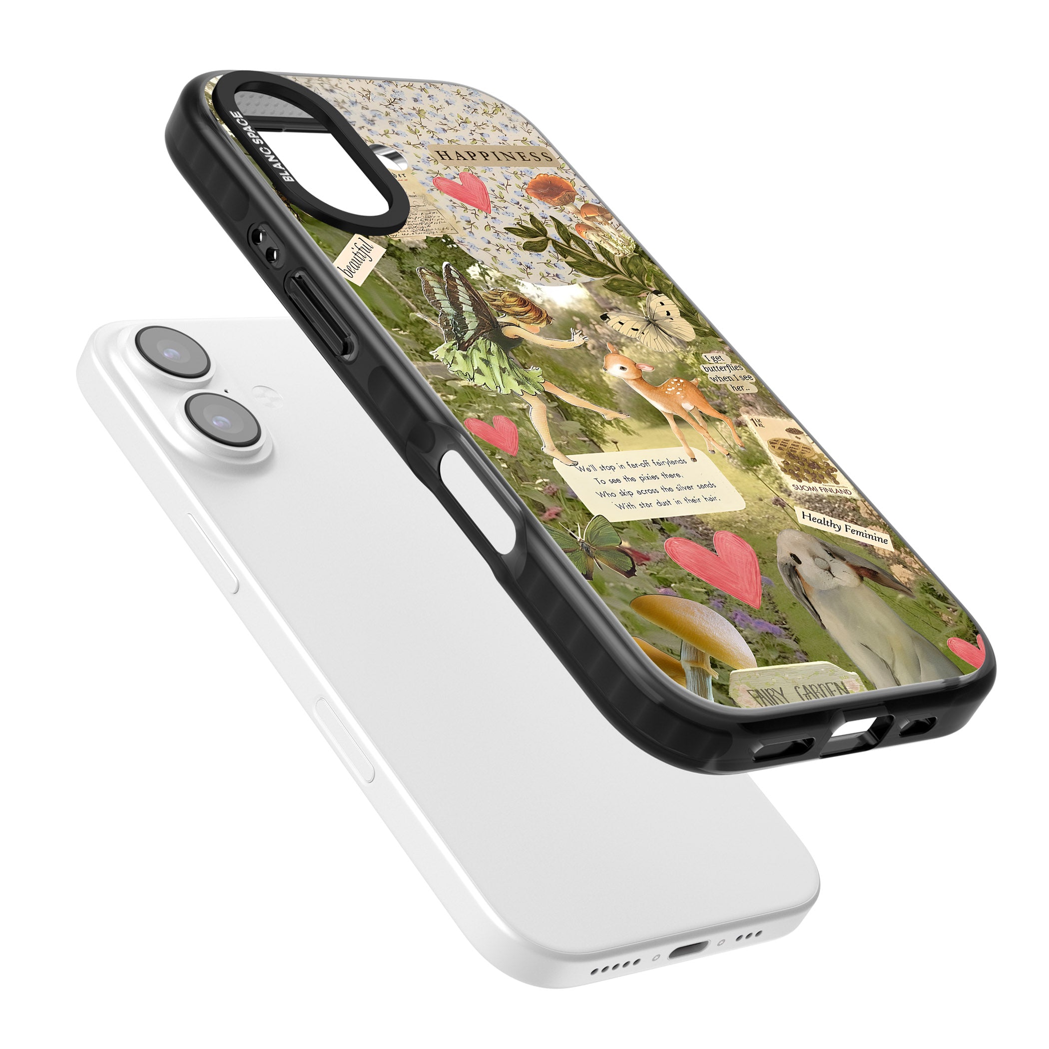 Soft Fairy iPhone 17 Impact Pro Black Phone Case Colours