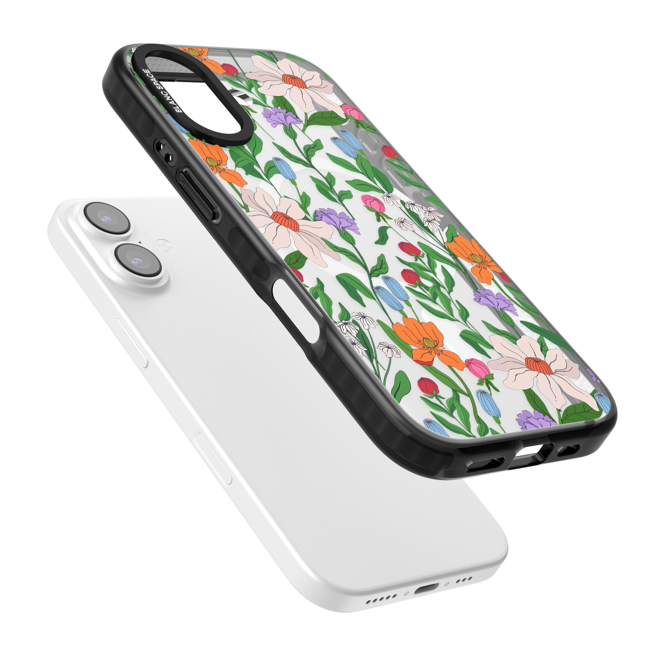 Full Bloom iPhone 17 Impact Pro Black Phone Case Colours