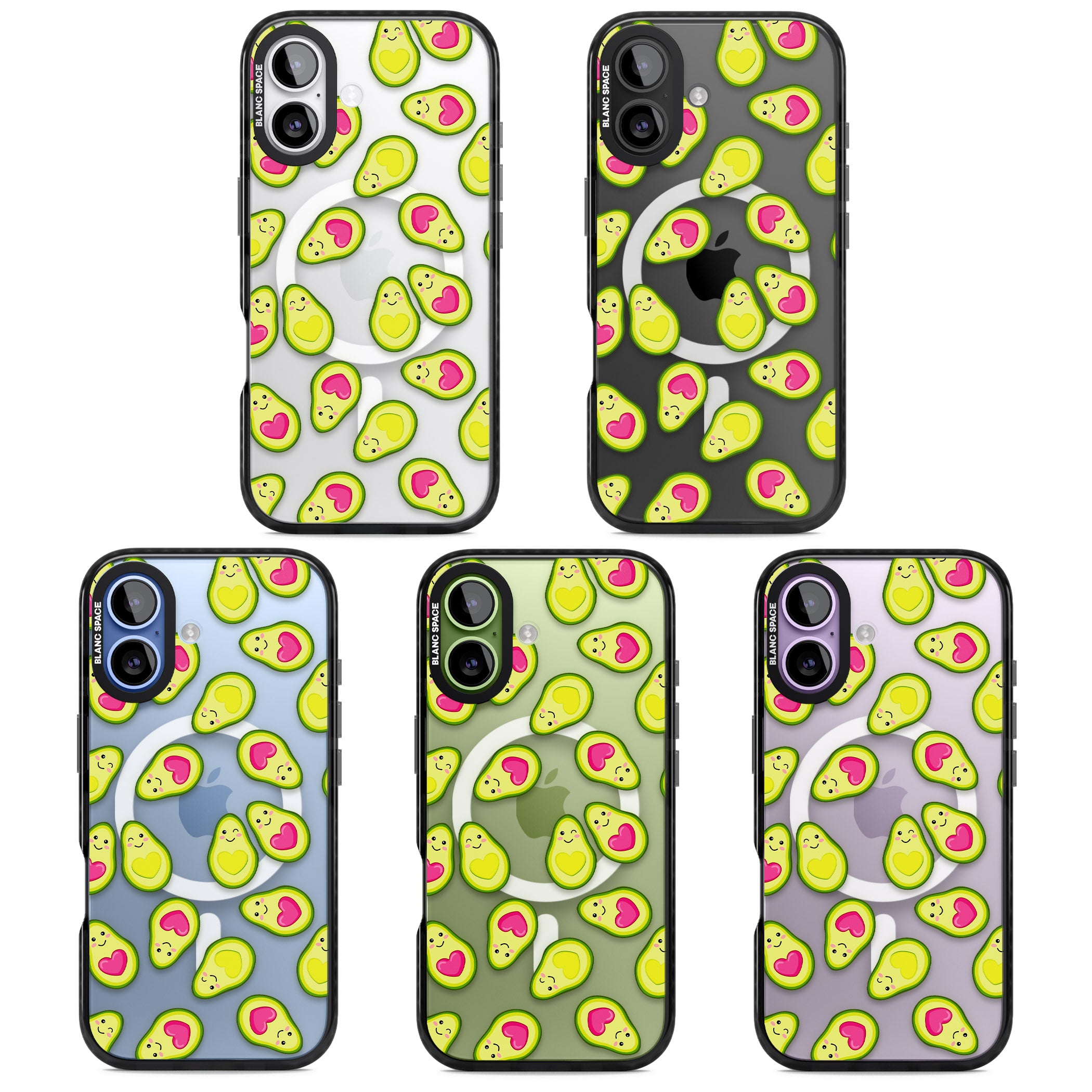 Avocado Love iPhone 17 Impact Pro Black Phone Case APT Impact Protection