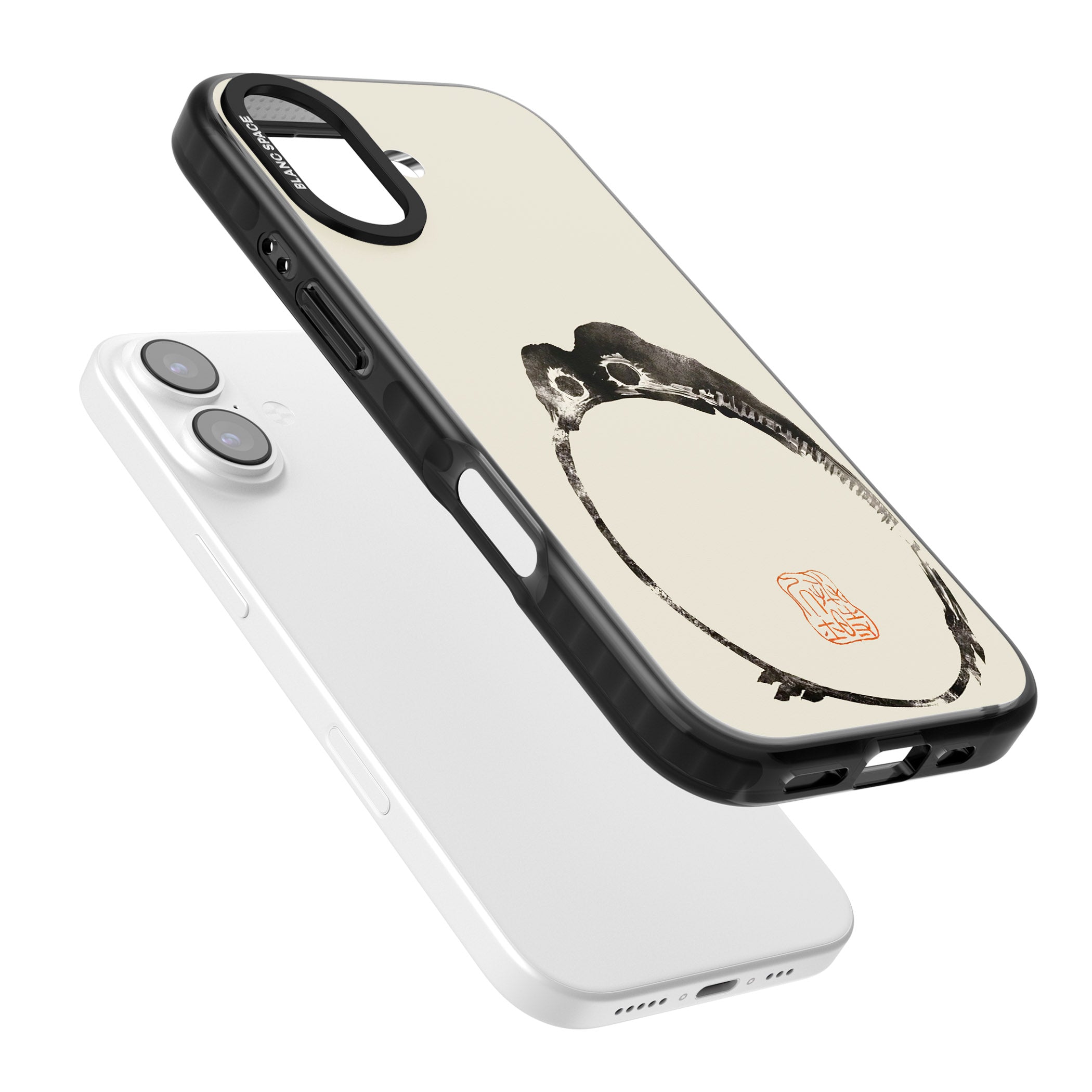Matsumoto Hoji Round Frog iPhone 17 Impact Pro Black Phone Case Colours
